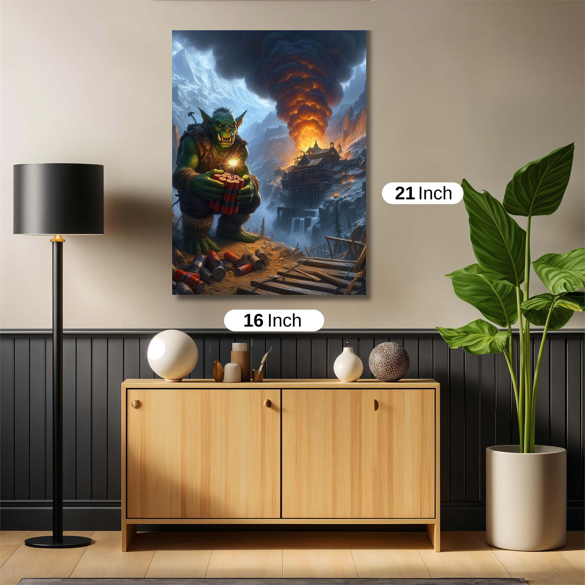 Goblin Mischief Safe Wall Magnetic / M