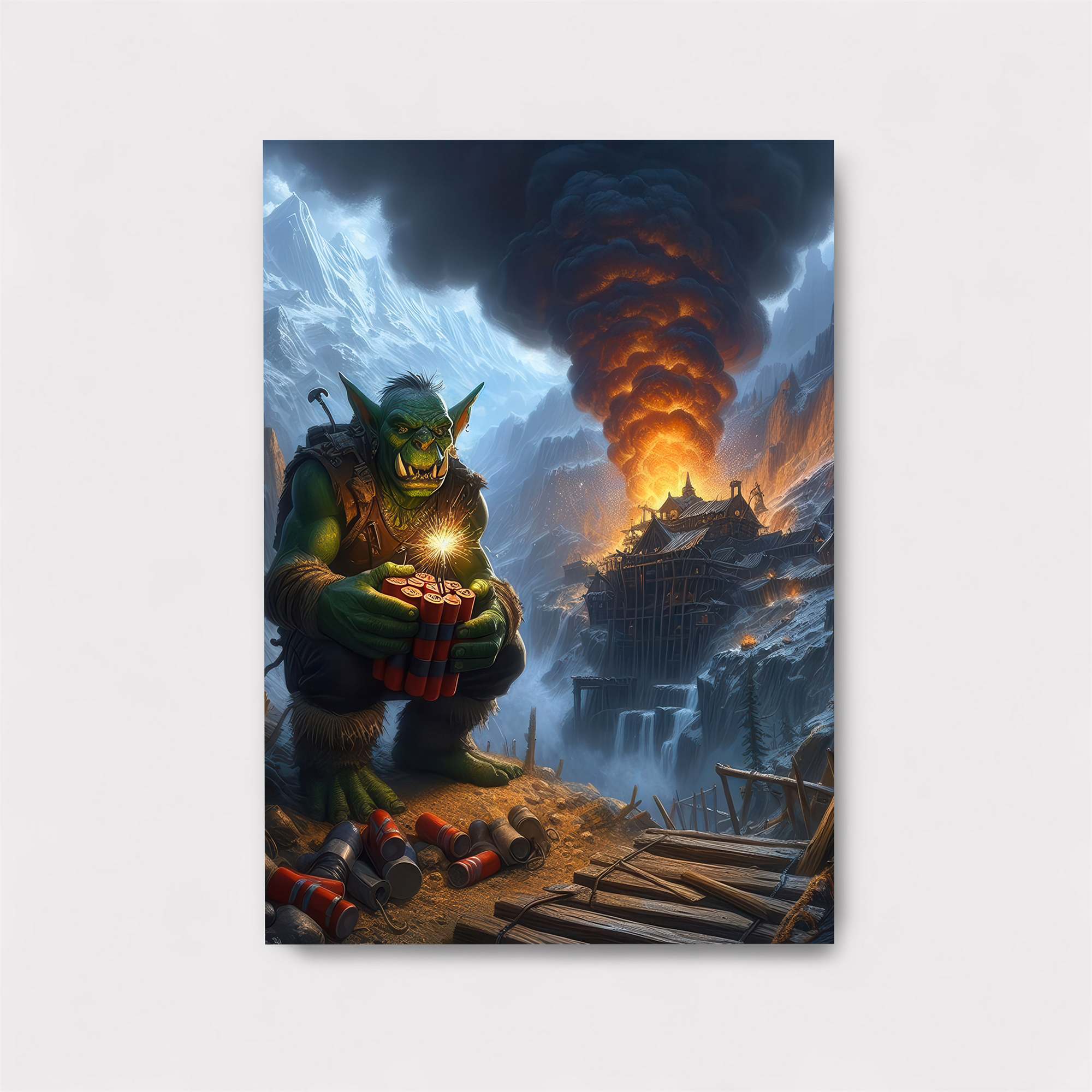 Goblin Mischief Safe Wall Magnetic / M