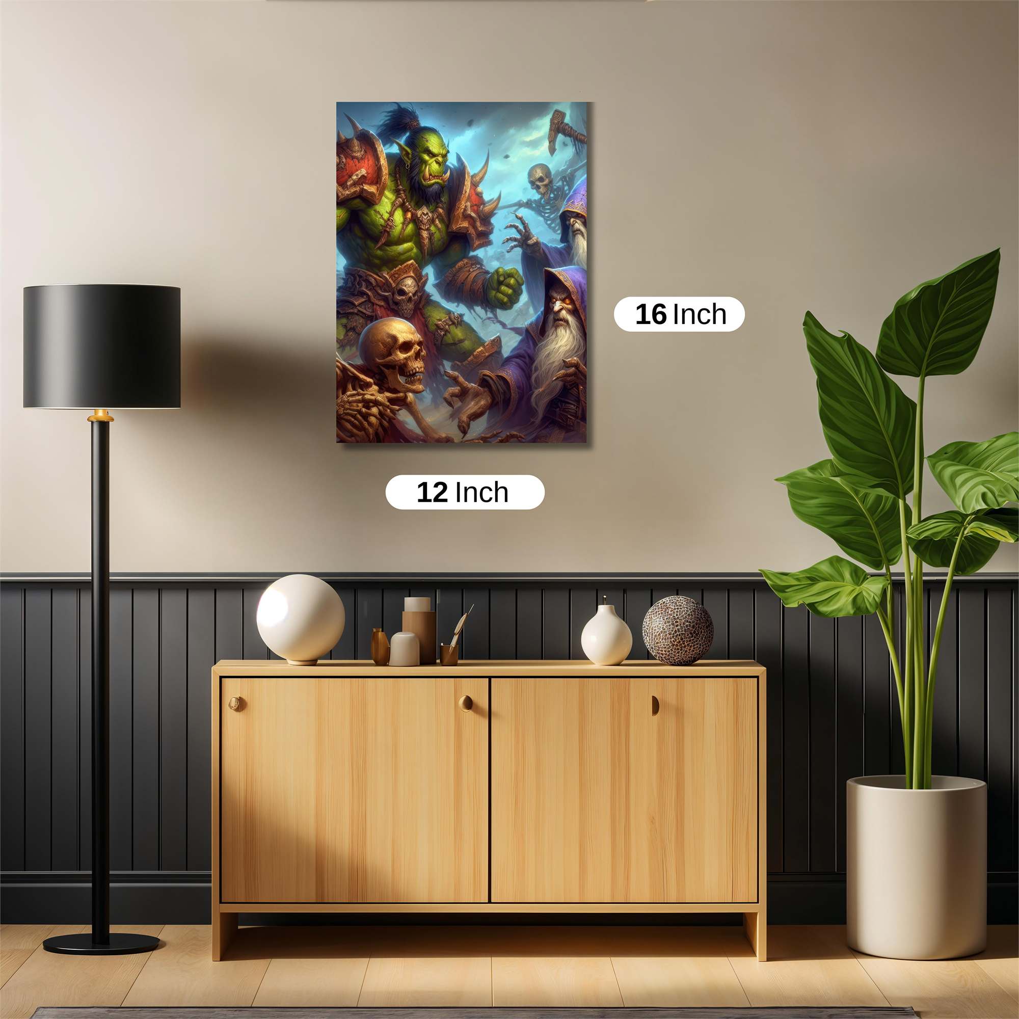 Orc Enchantment Safe Wall Magnetic / M