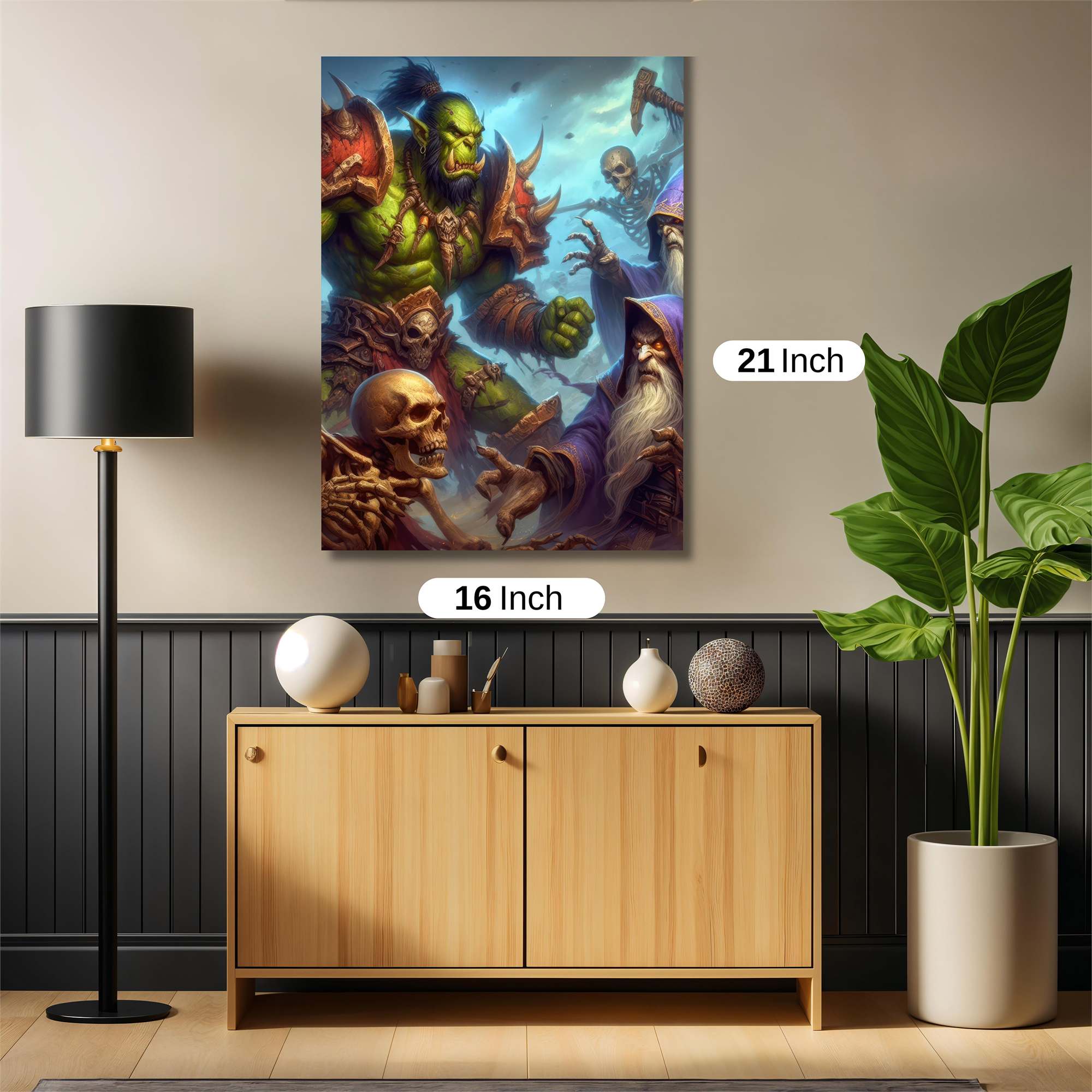 Orc Enchantment Safe Wall Magnetic / M