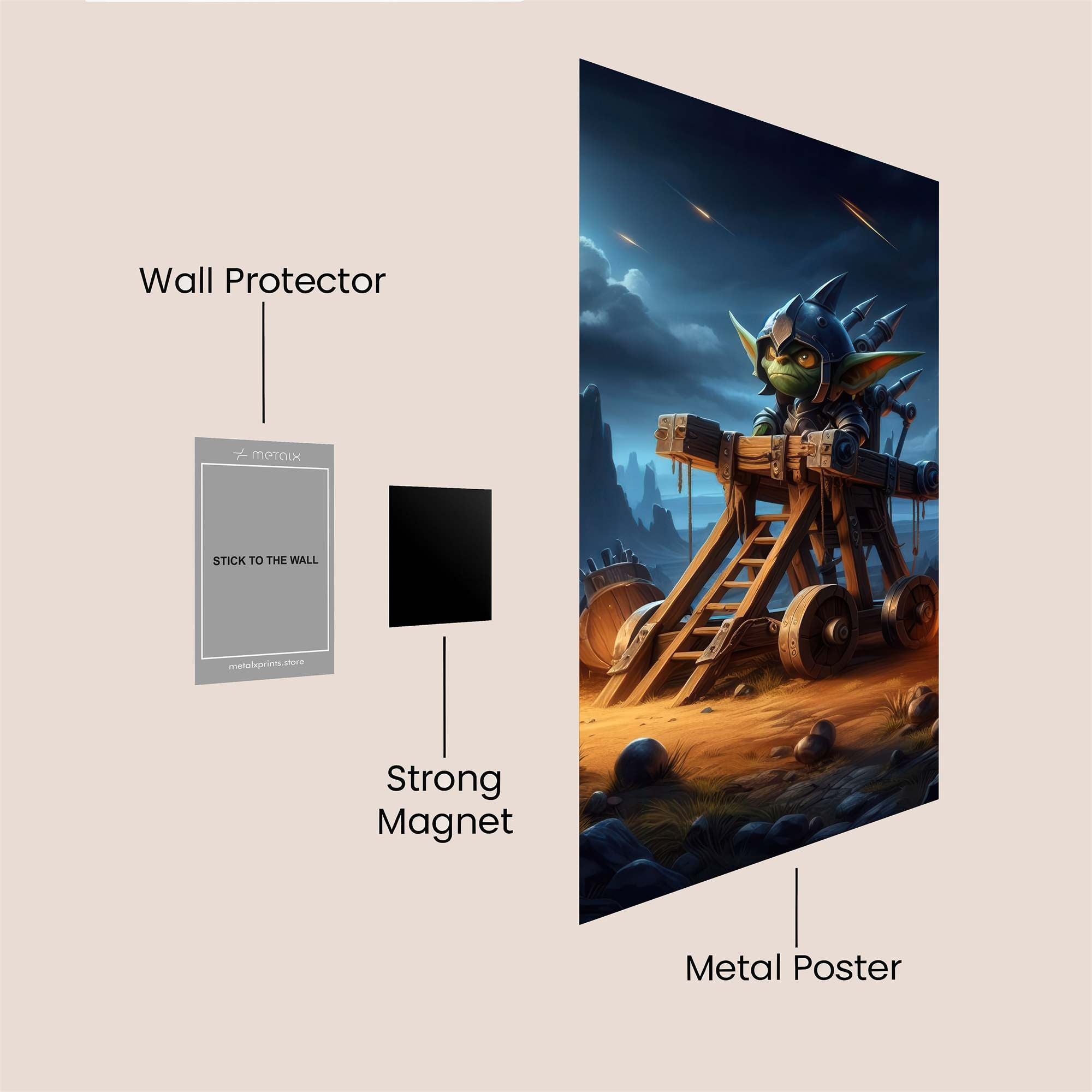 Goblin Siege Safe Wall Magnetic / M