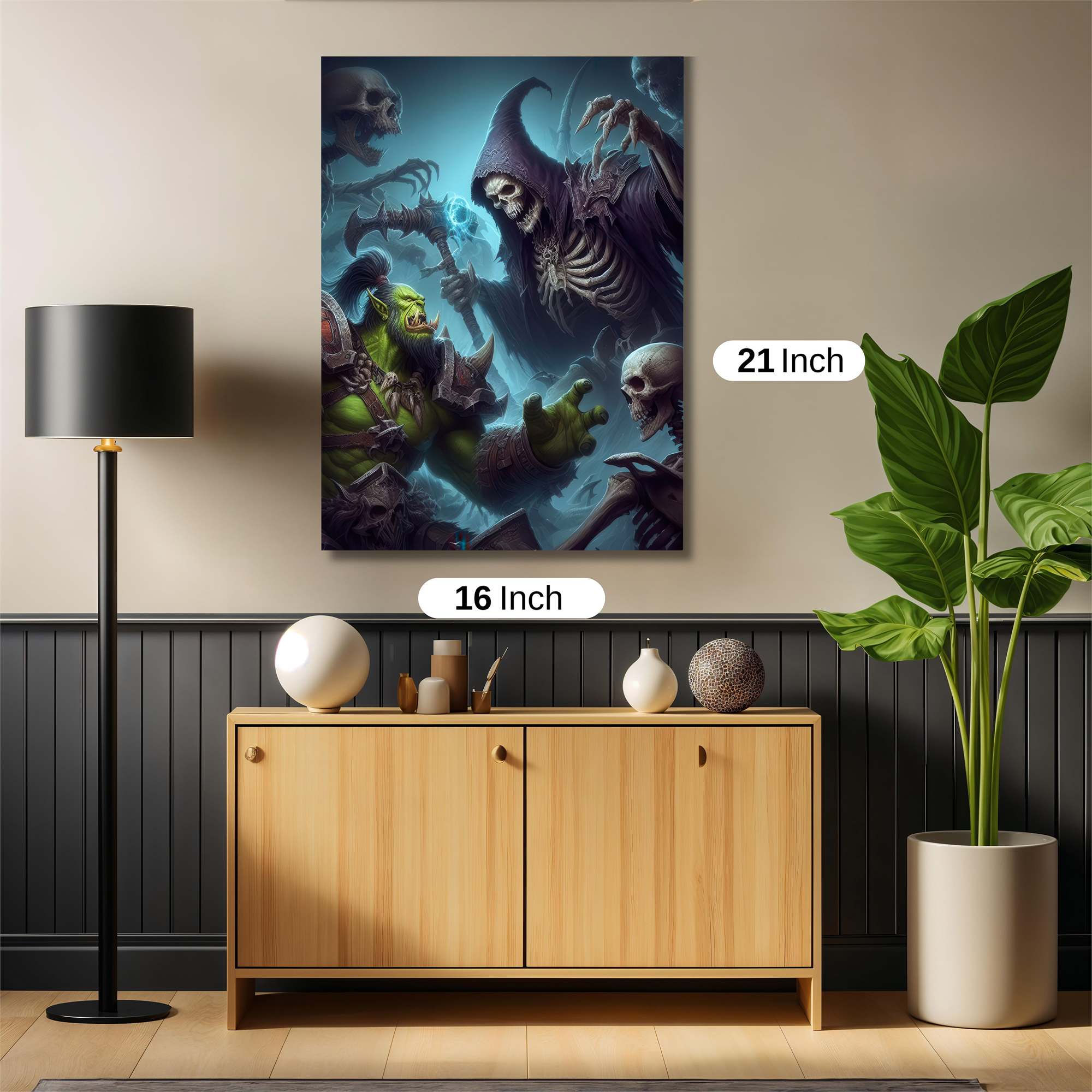 Orc Confrontation Safe Wall Magnetic / M