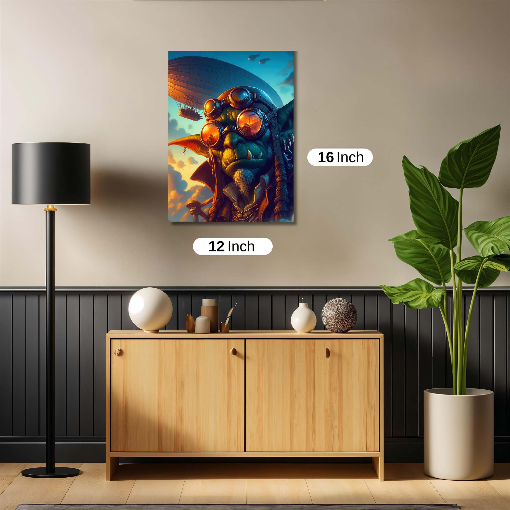 Goblin Aviator Safe Wall Magnetic / M