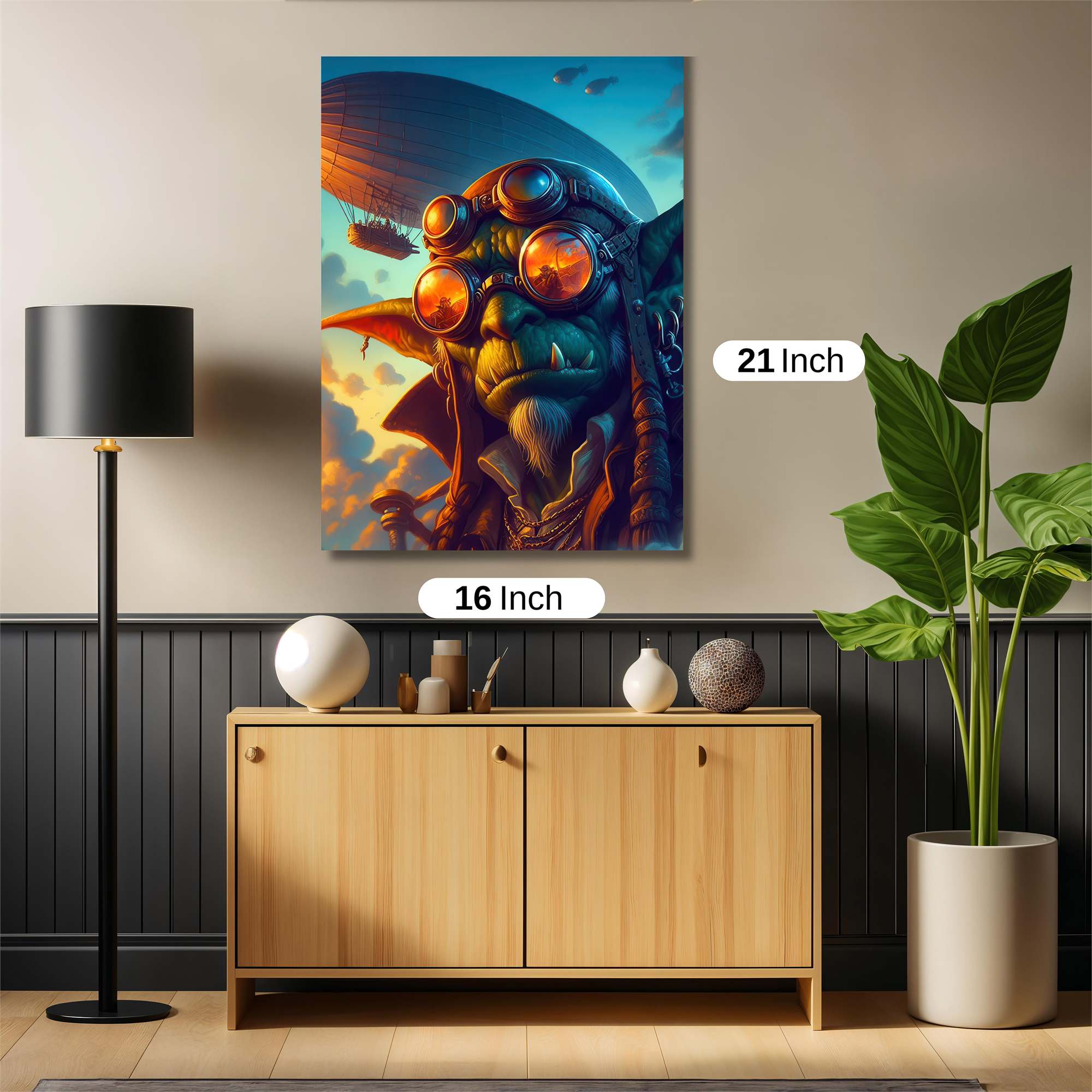 Goblin Aviator Safe Wall Magnetic / M