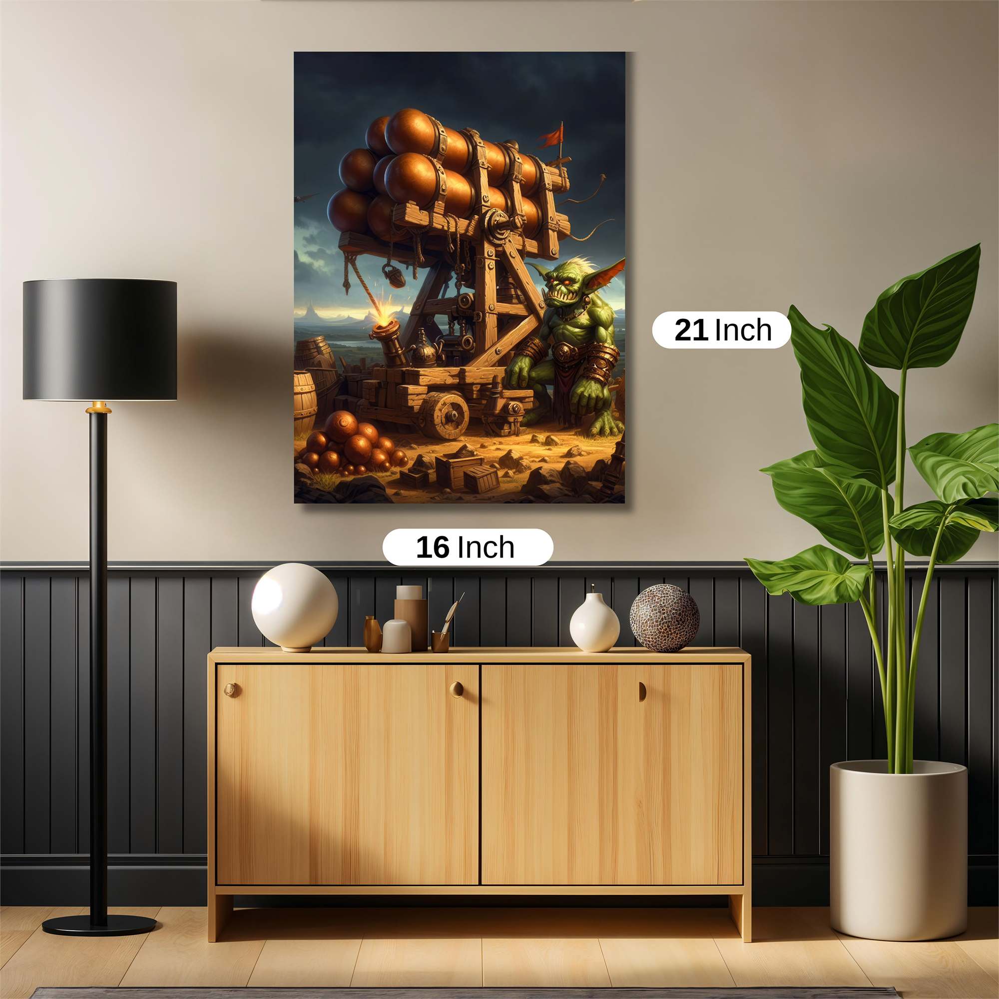 Goblin Siege Safe Wall Magnetic / M