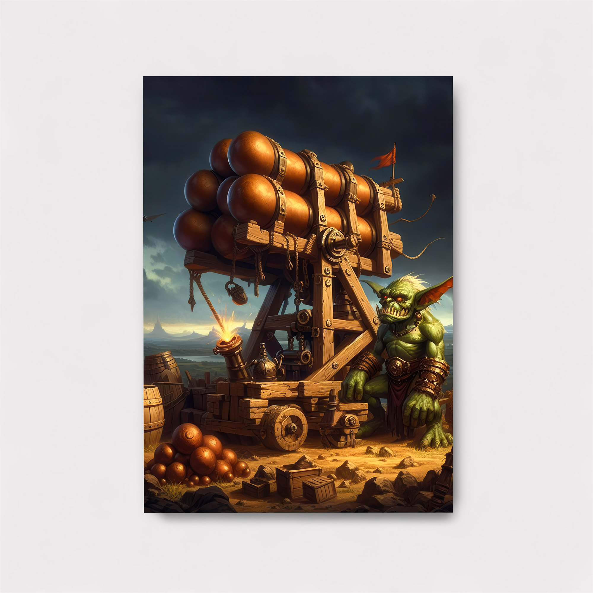 Goblin Siege Safe Wall Magnetic / M