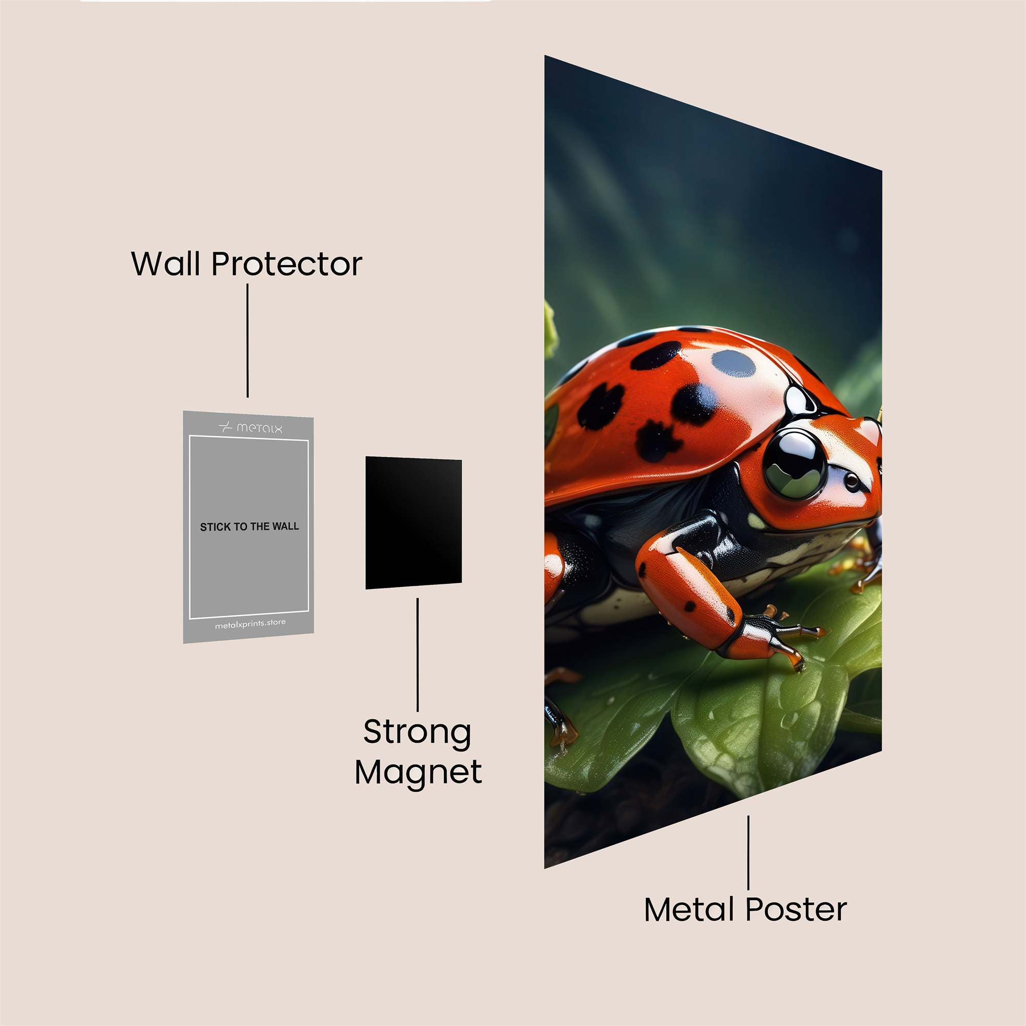 Mimic Marvel Safe Wall Magnetic / M