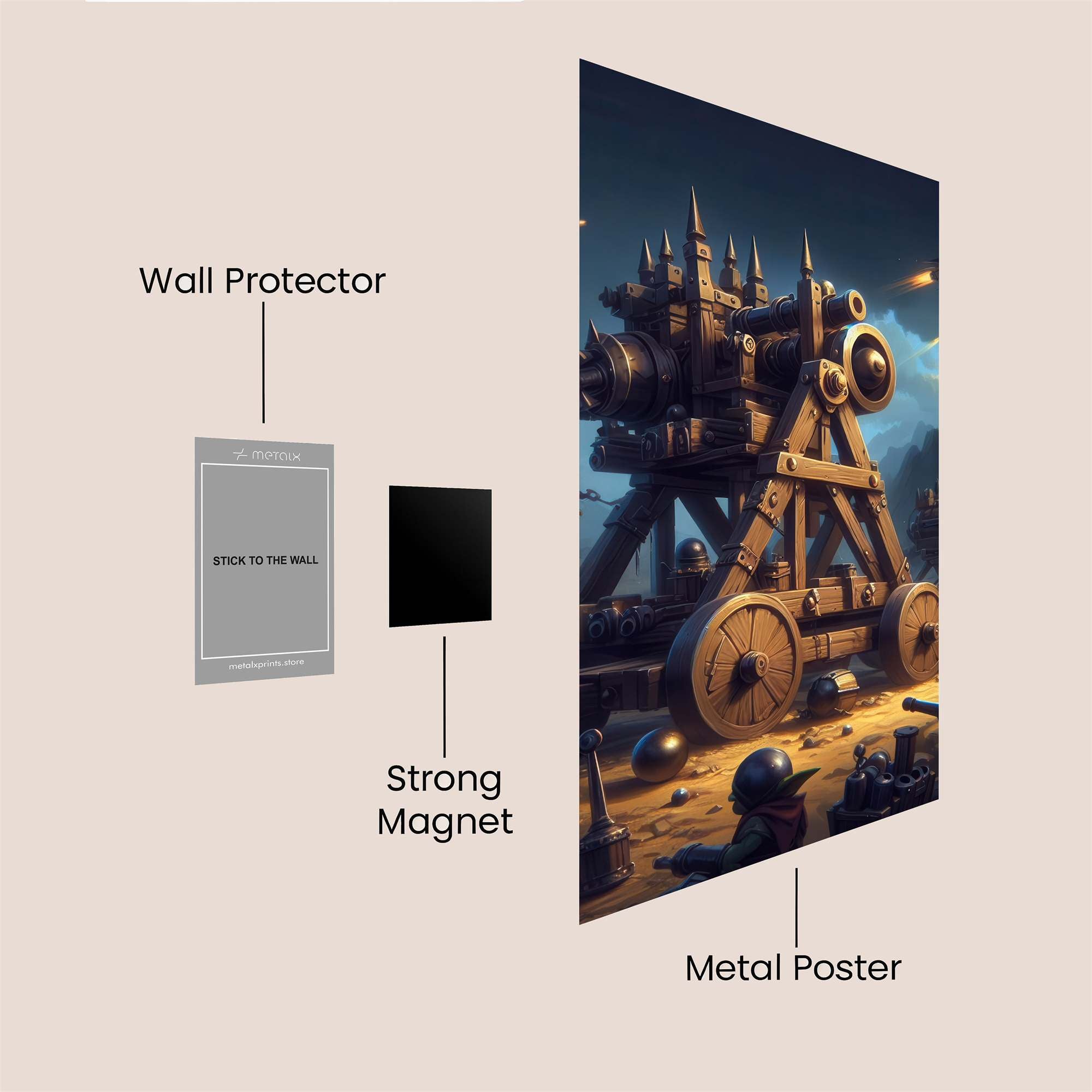 Goblin Siege Safe Wall Magnetic / M
