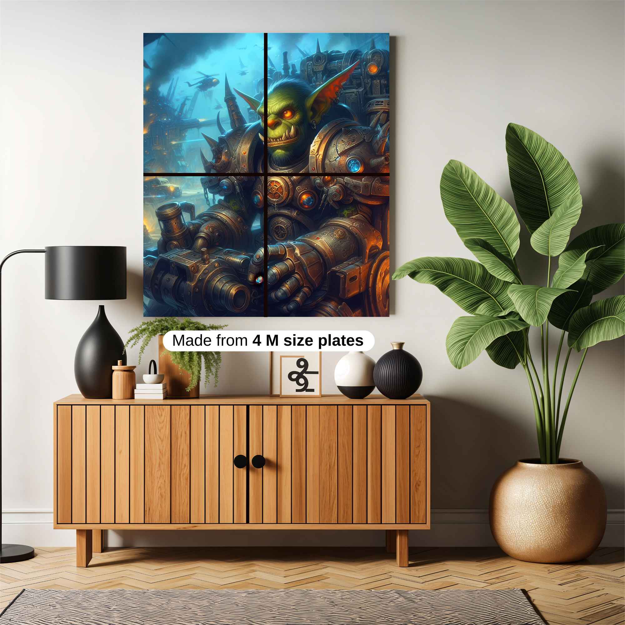 Goblin Warlord Safe Wall Magnetic / M