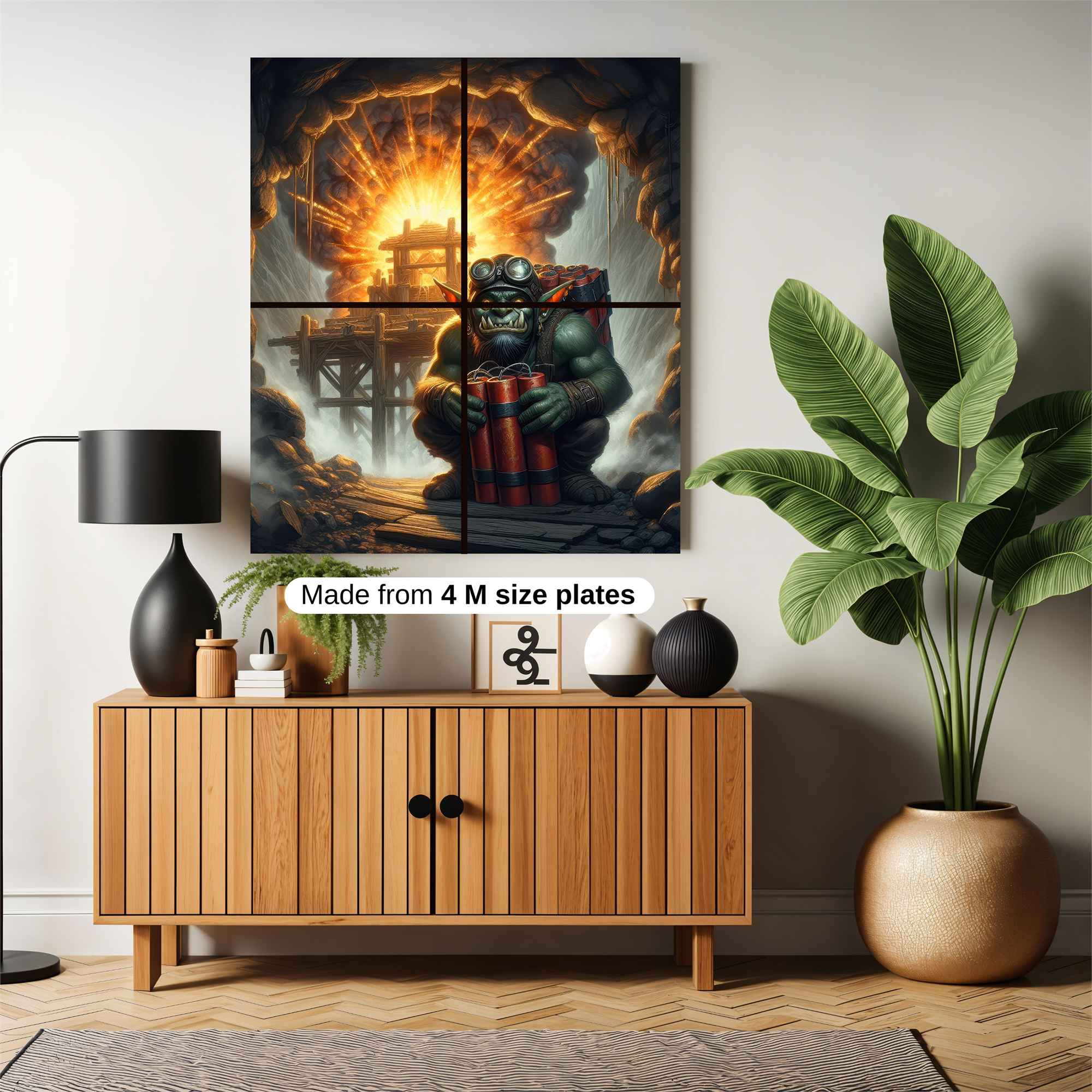 Goblin Explosive Safe Wall Magnetic / M