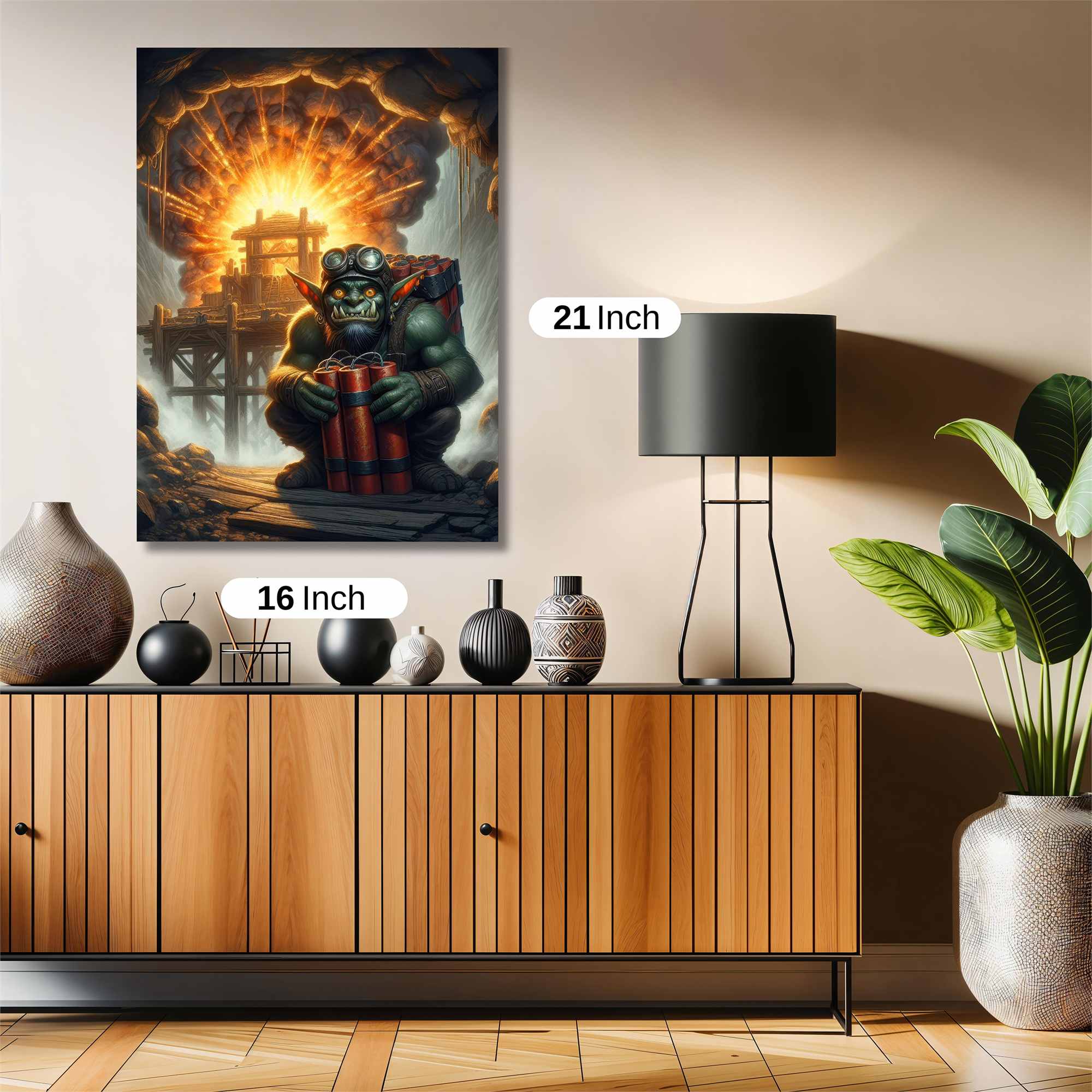 Goblin Explosive Safe Wall Magnetic / M