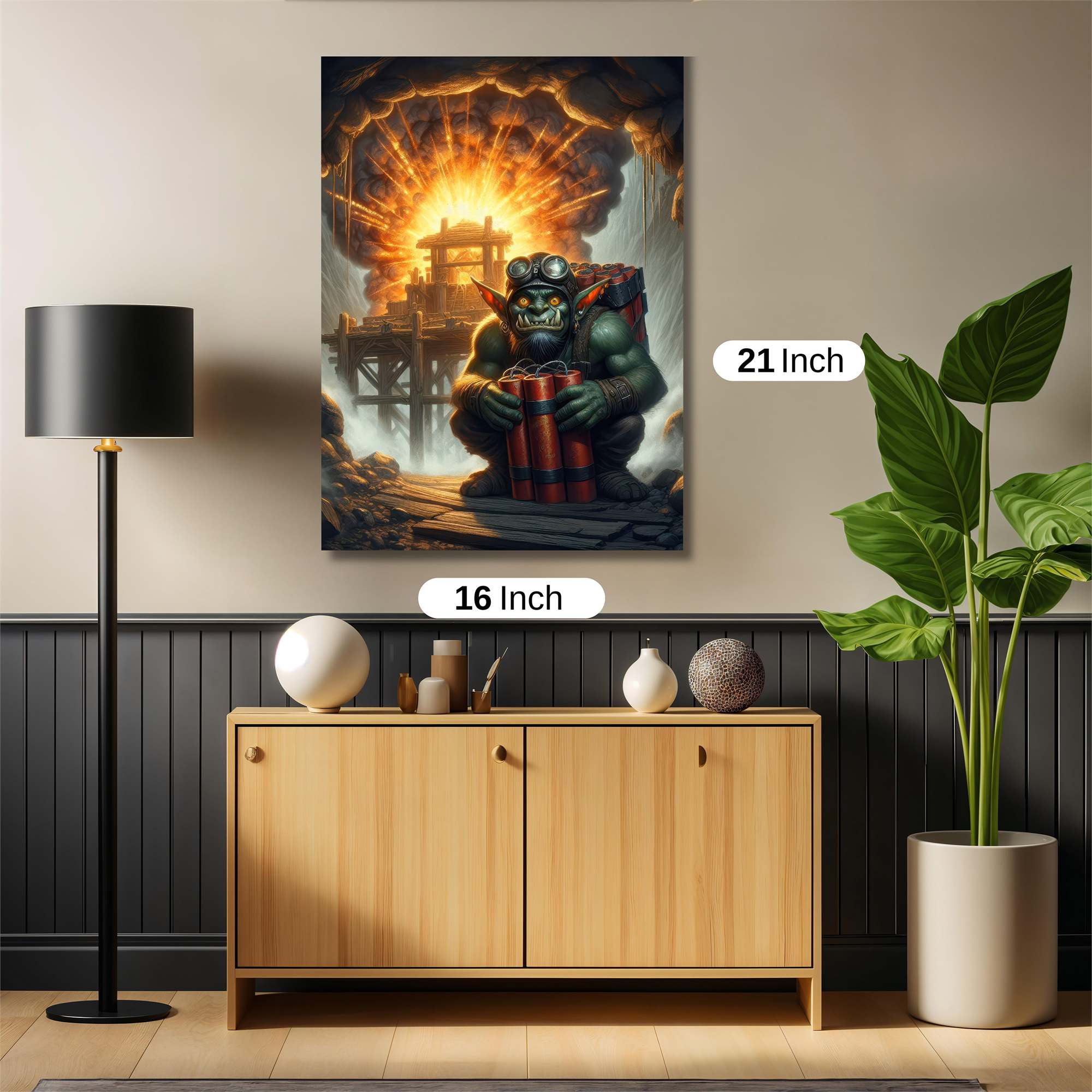 Goblin Explosive Safe Wall Magnetic / M
