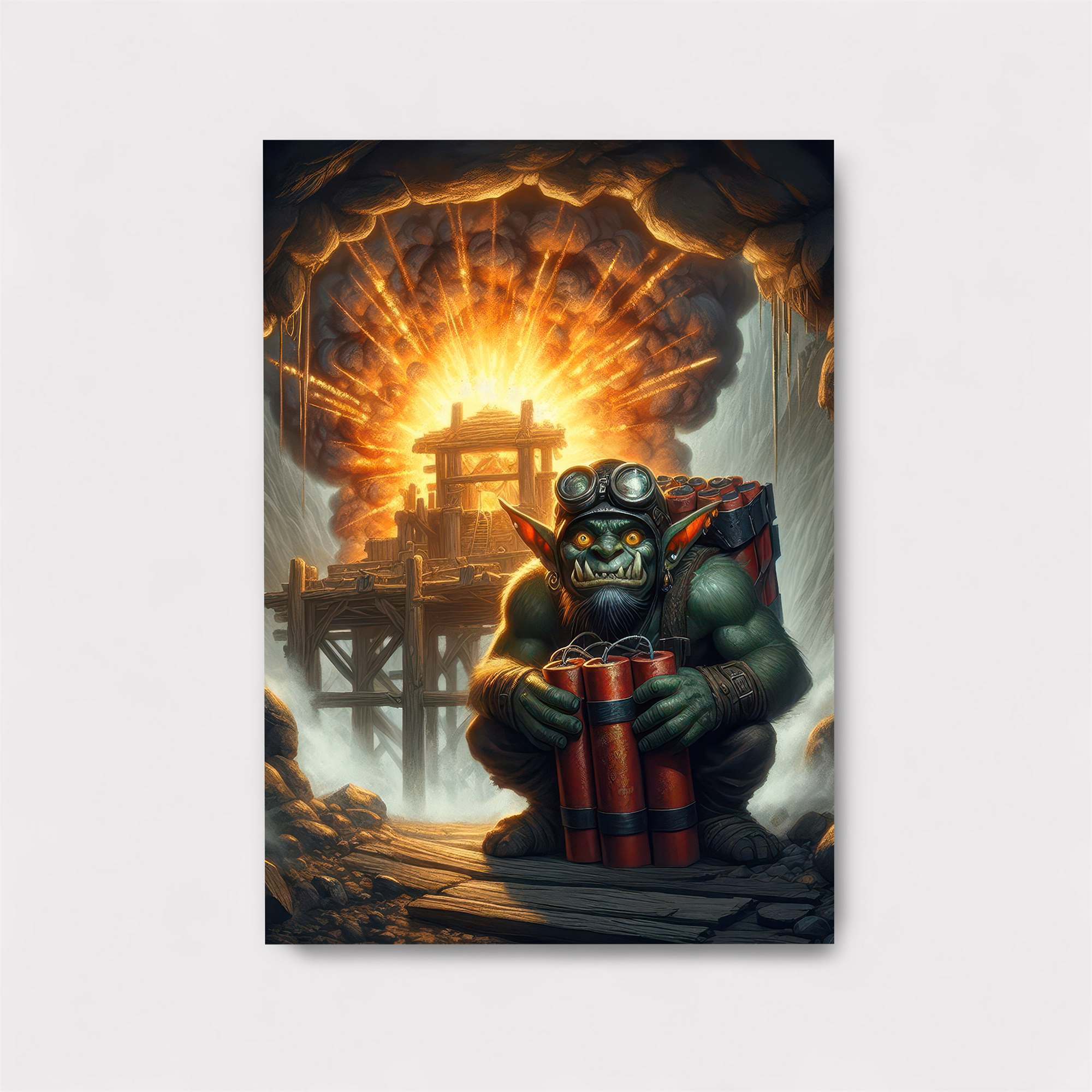 Goblin Explosive Safe Wall Magnetic / M