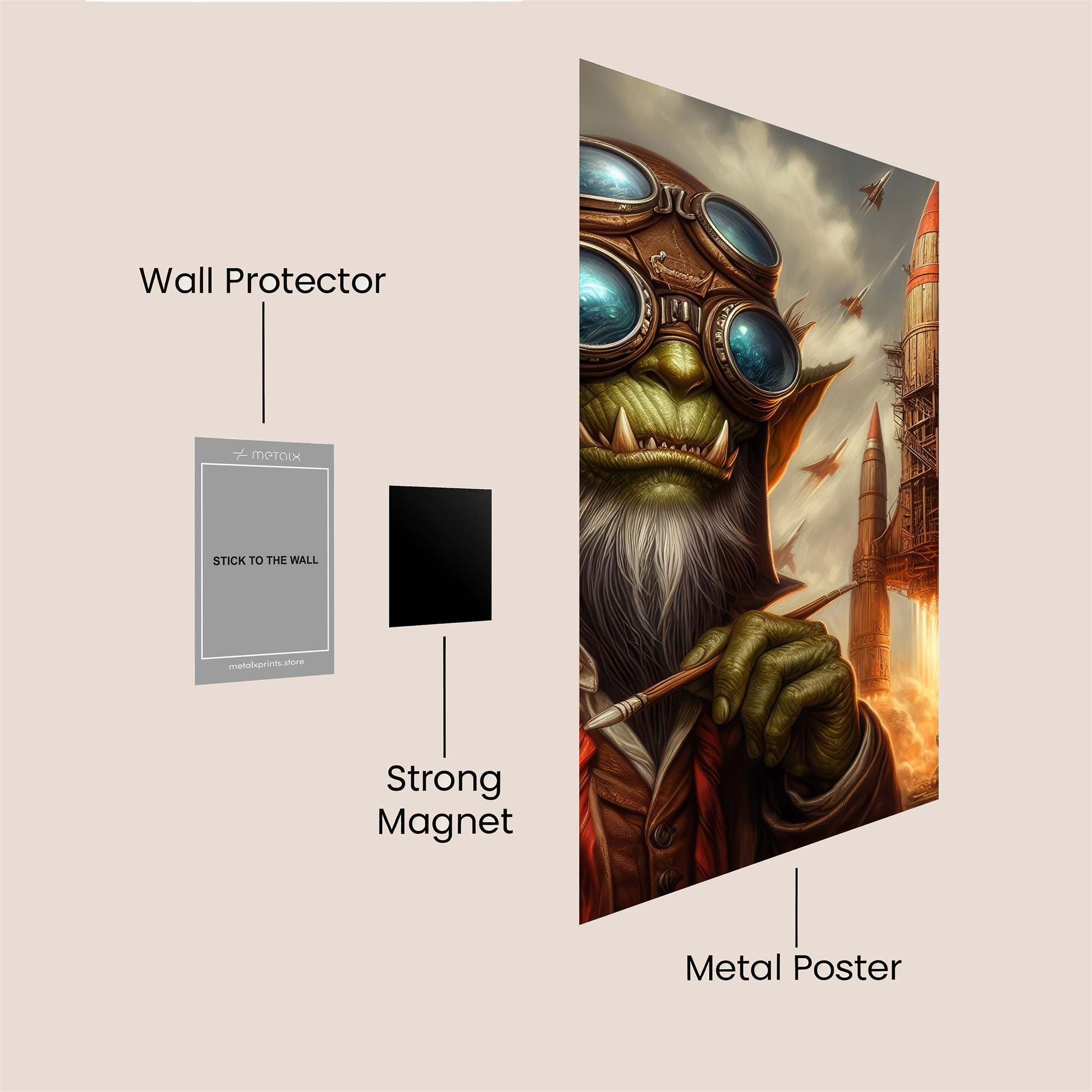 Goblin Visionary Safe Wall Magnetic / M