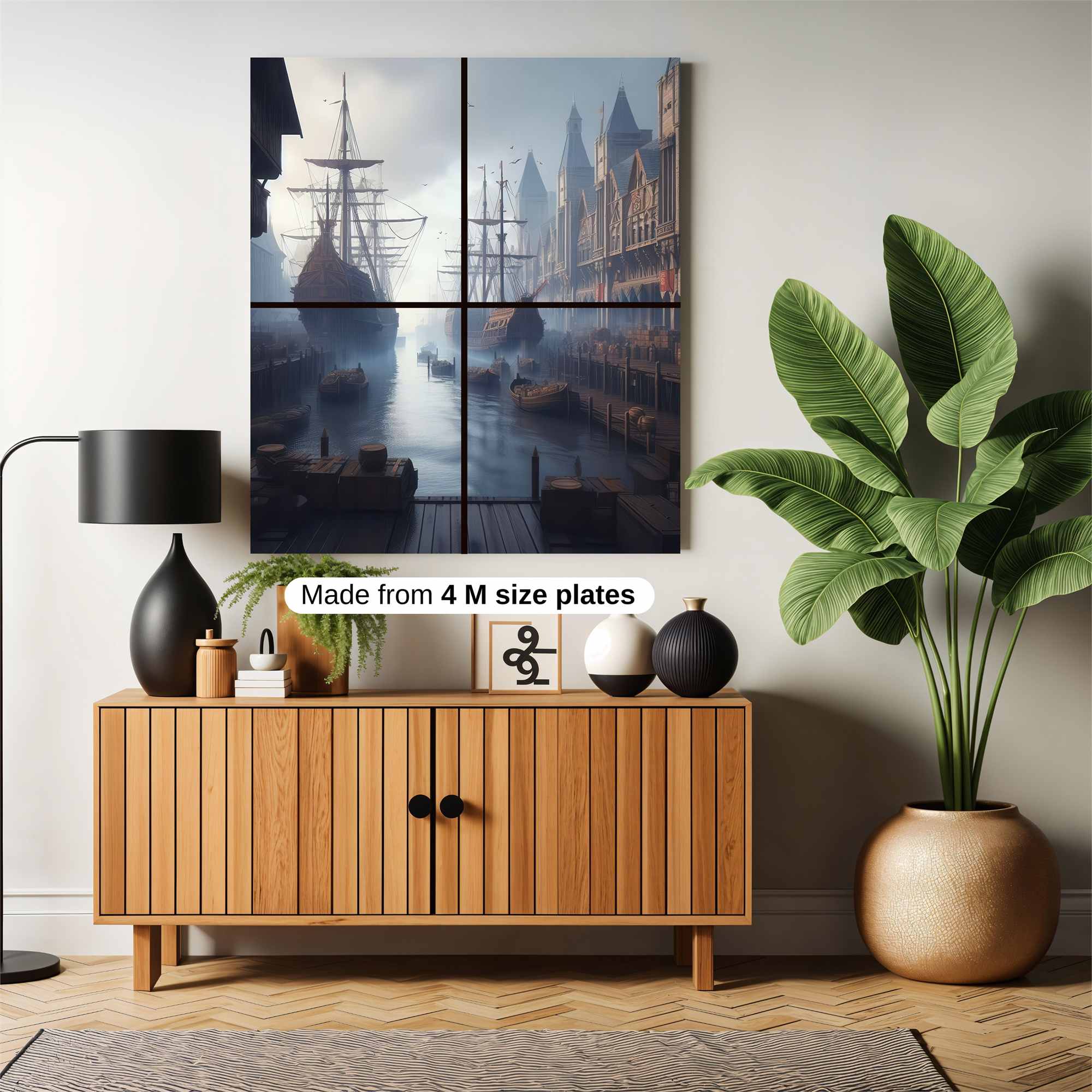 Pirate's Dawn Safe Wall Magnetic / M
