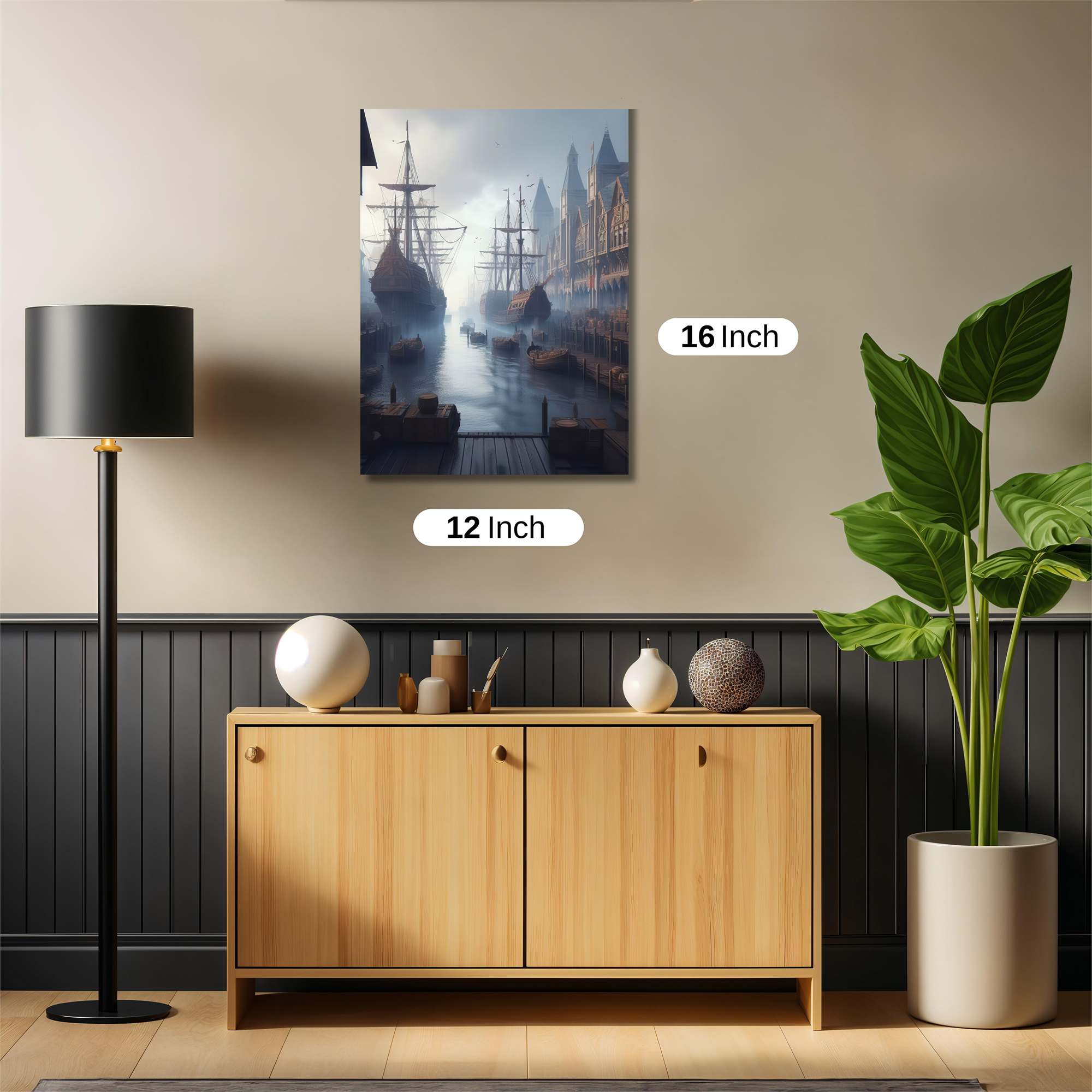 Pirate's Dawn Safe Wall Magnetic / M