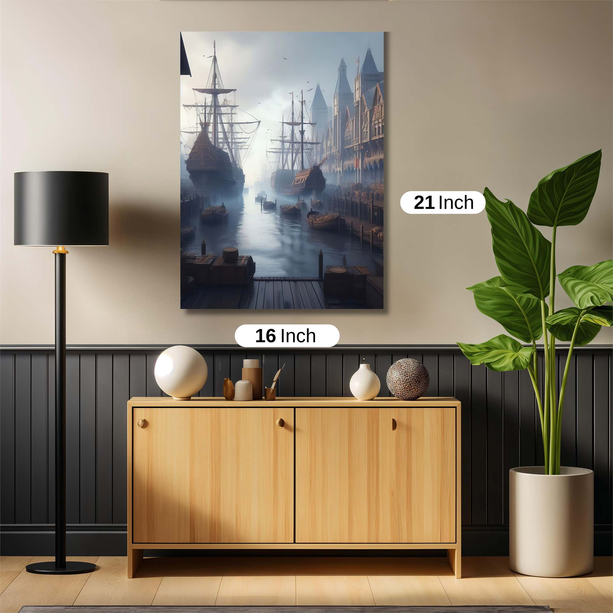 Pirate's Dawn Safe Wall Magnetic / M