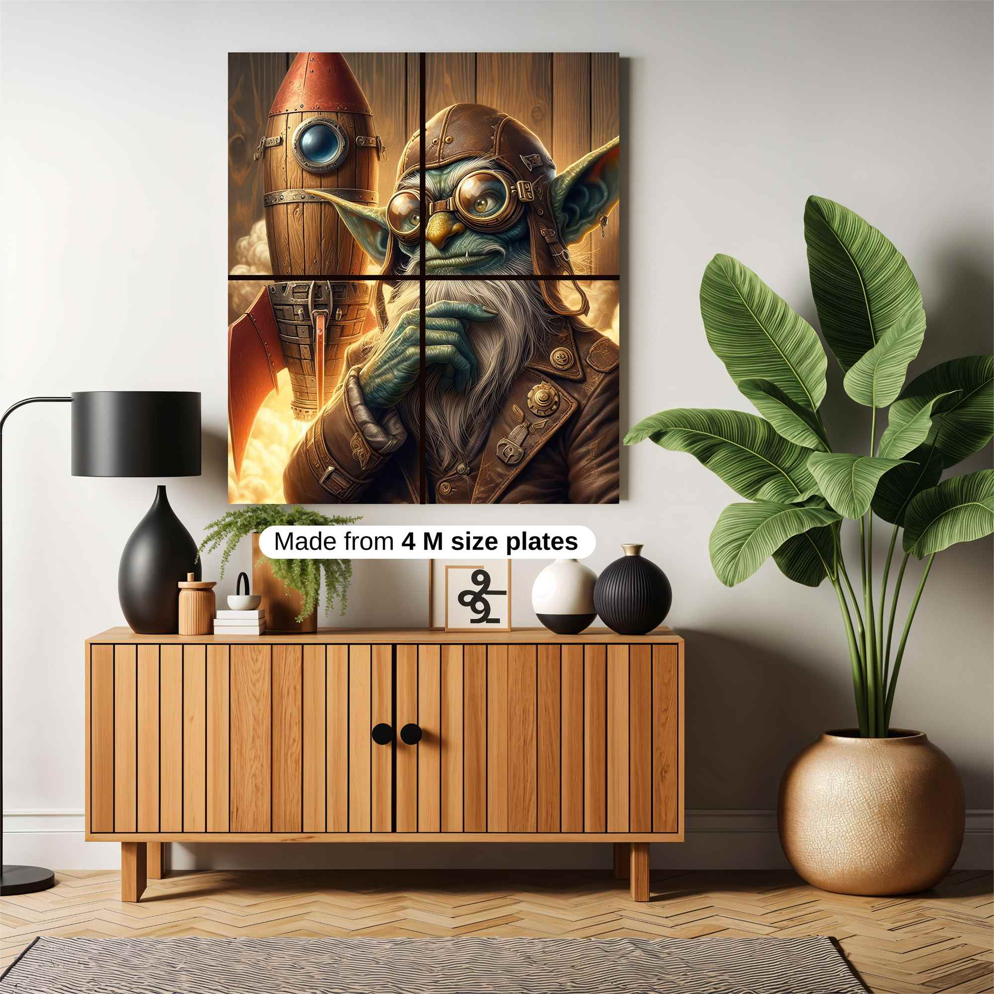 Goblin Adventurer Safe Wall Magnetic / M