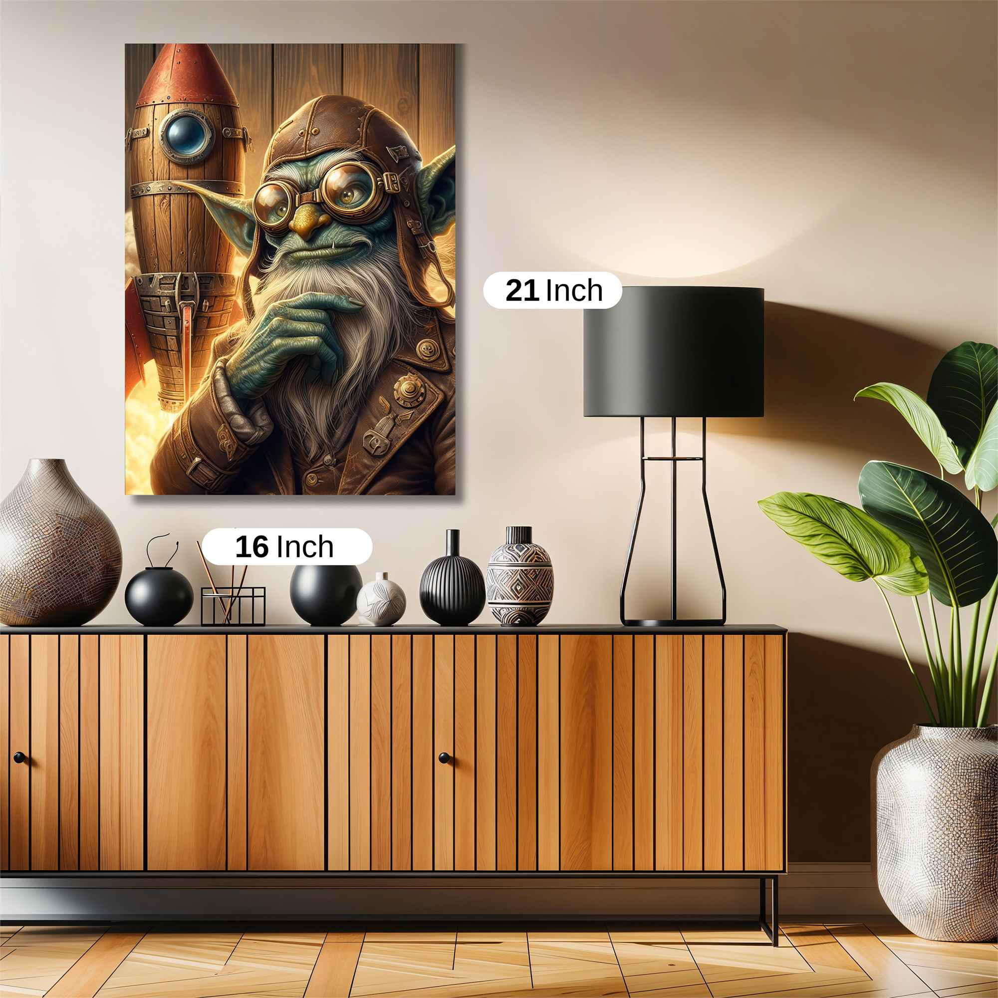 Goblin Adventurer Safe Wall Magnetic / M