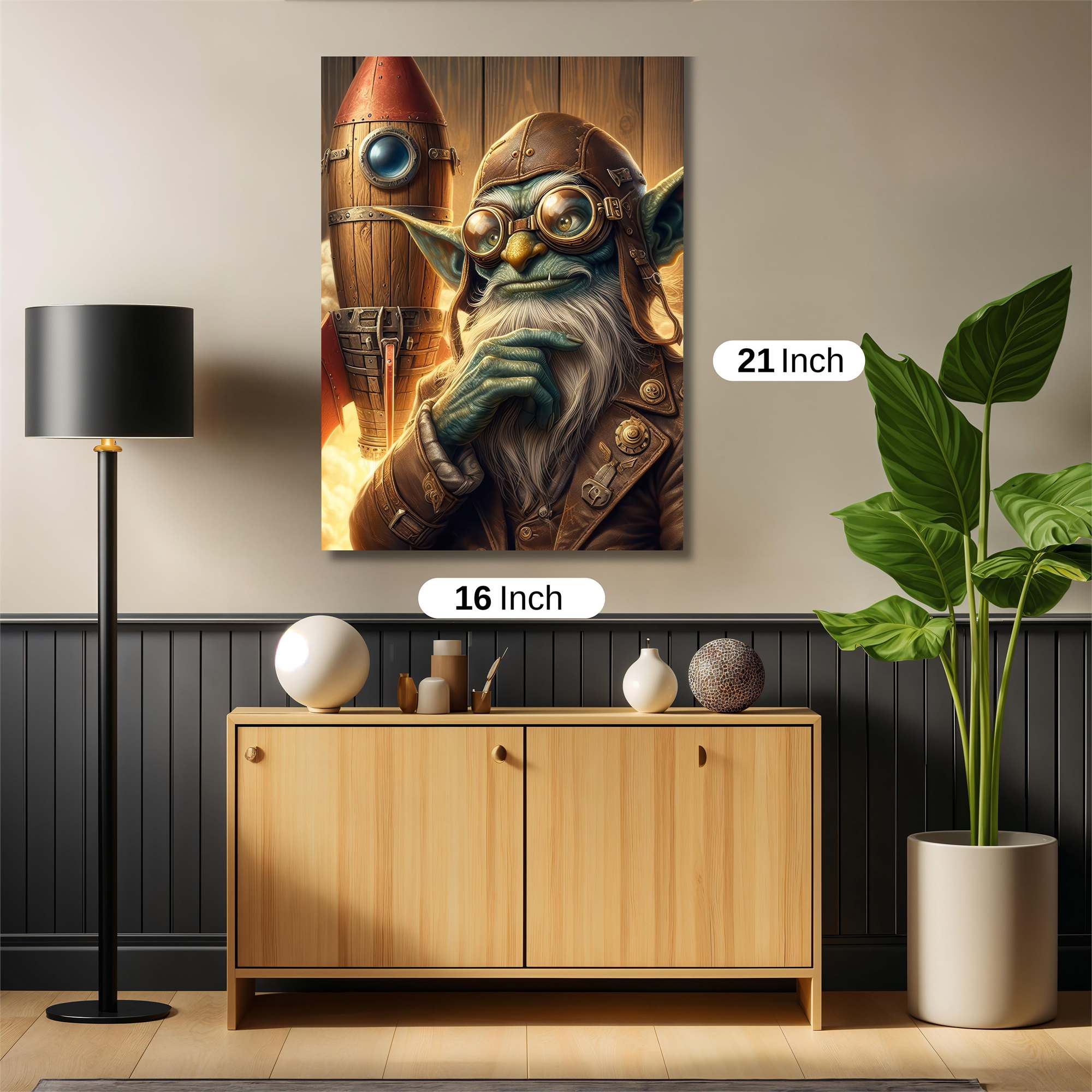 Goblin Adventurer Safe Wall Magnetic / M