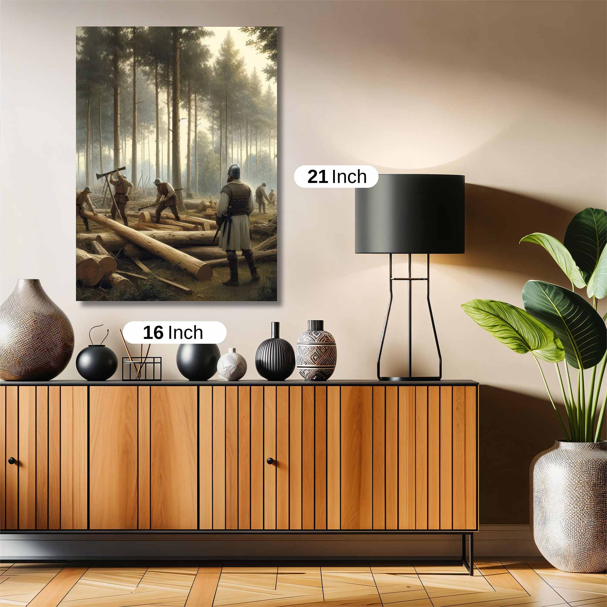 Forest Toil Safe Wall Magnetic / M