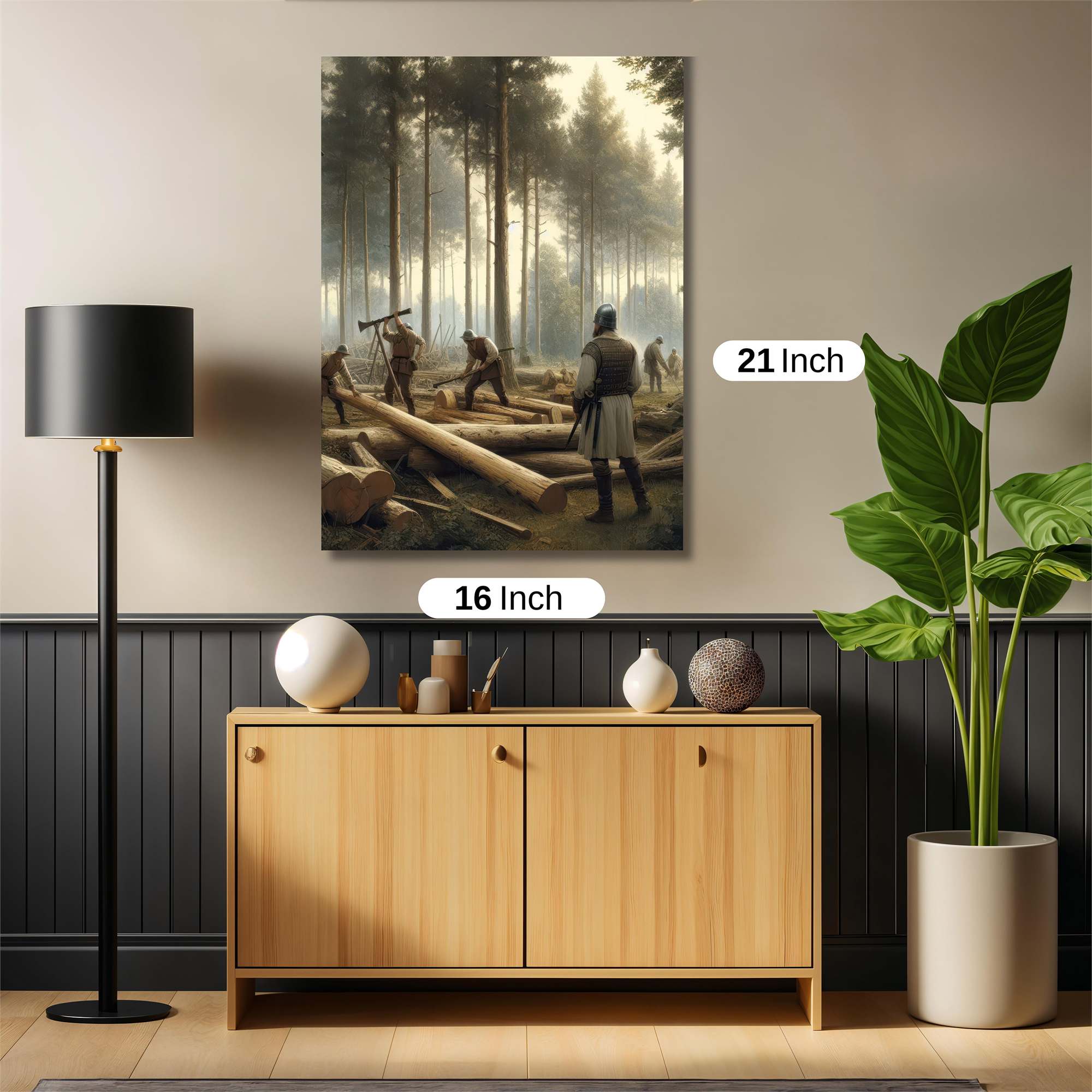 Forest Toil Safe Wall Magnetic / M