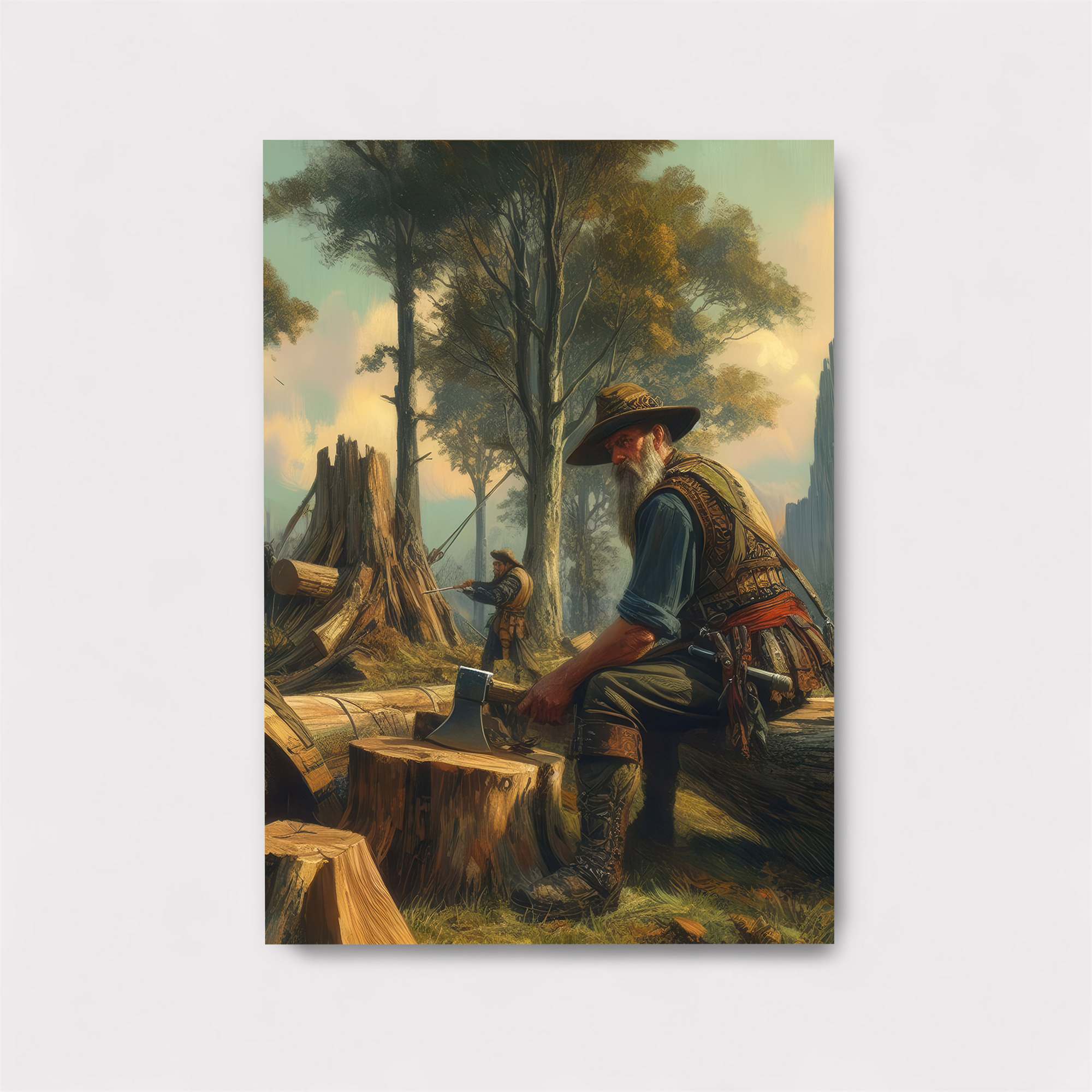 Lumberjack Serenity Safe Wall Magnetic / M