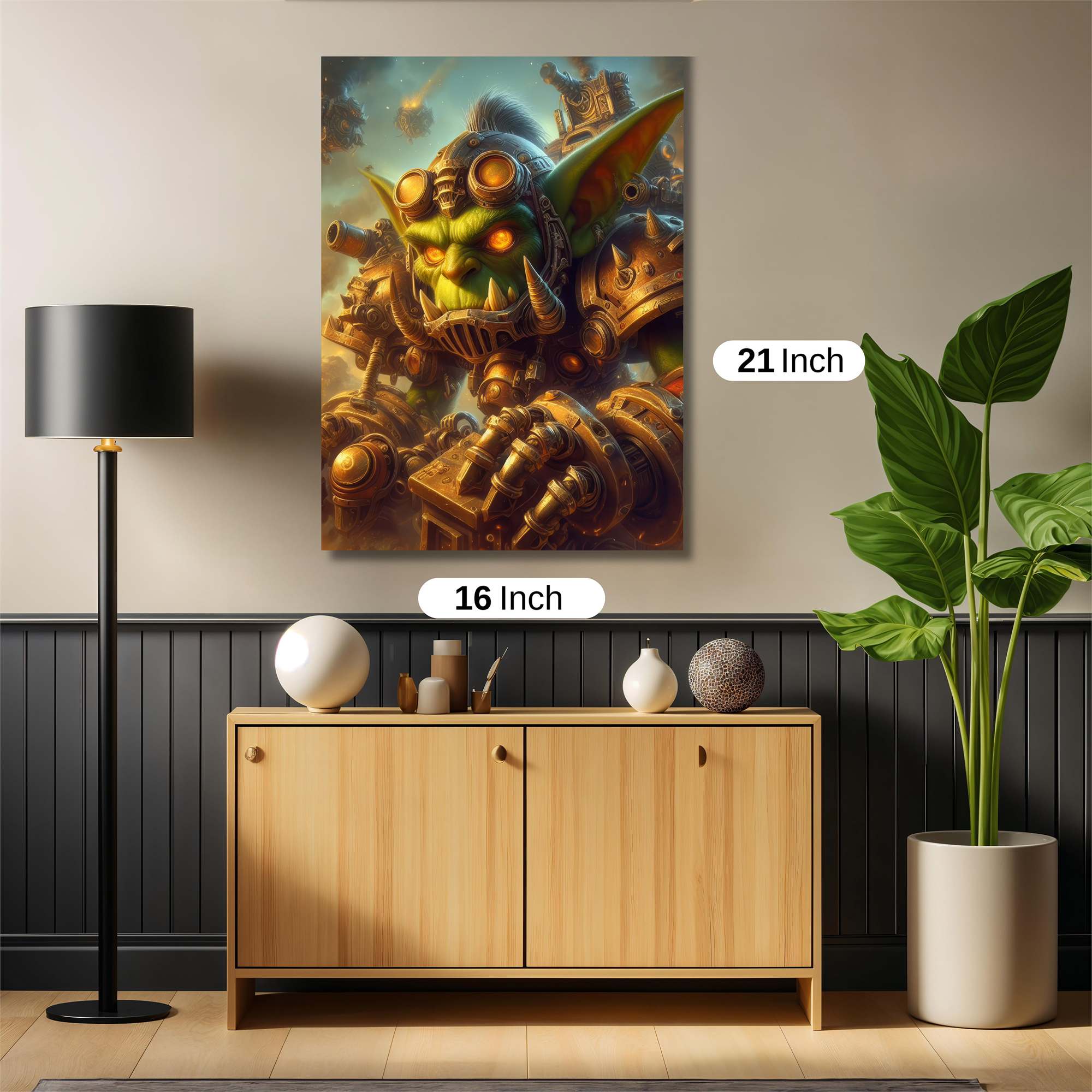 Goblin Rampage Safe Wall Magnetic / M