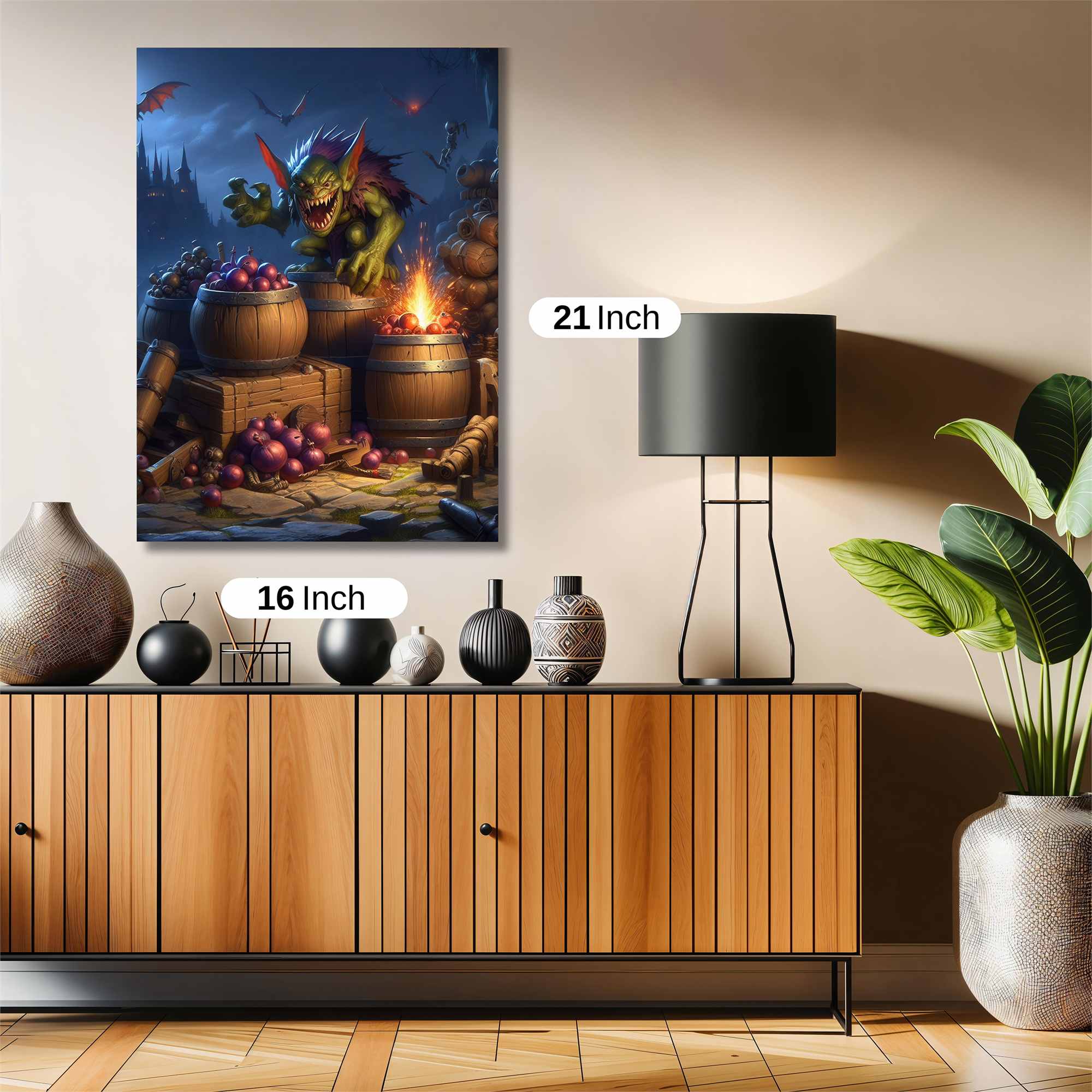 Goblin Mischief Safe Wall Magnetic / M