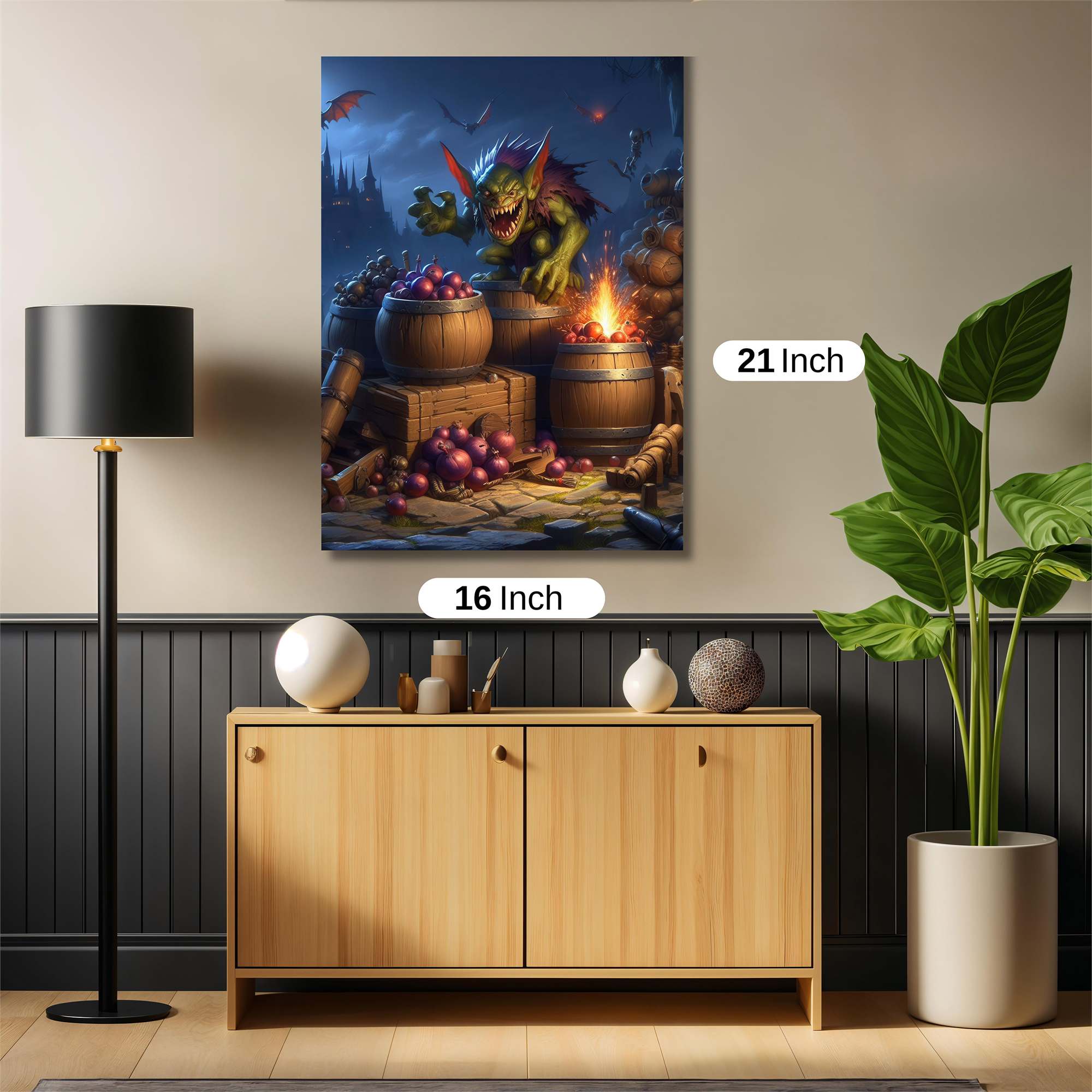 Goblin Mischief Safe Wall Magnetic / M