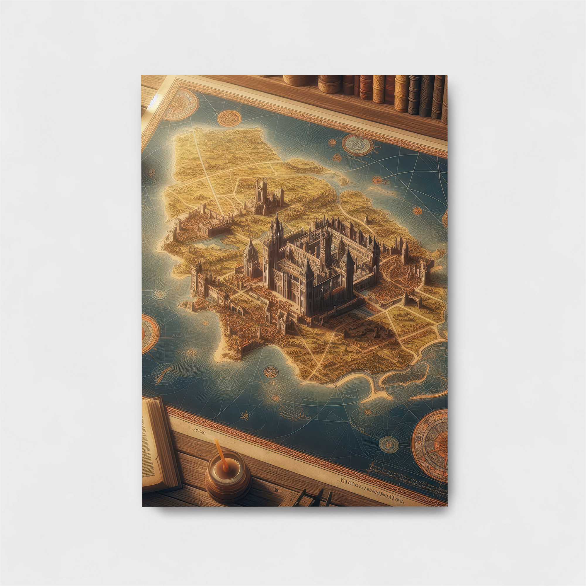 Hogwarts Enigmatic Safe Wall Magnetic / M