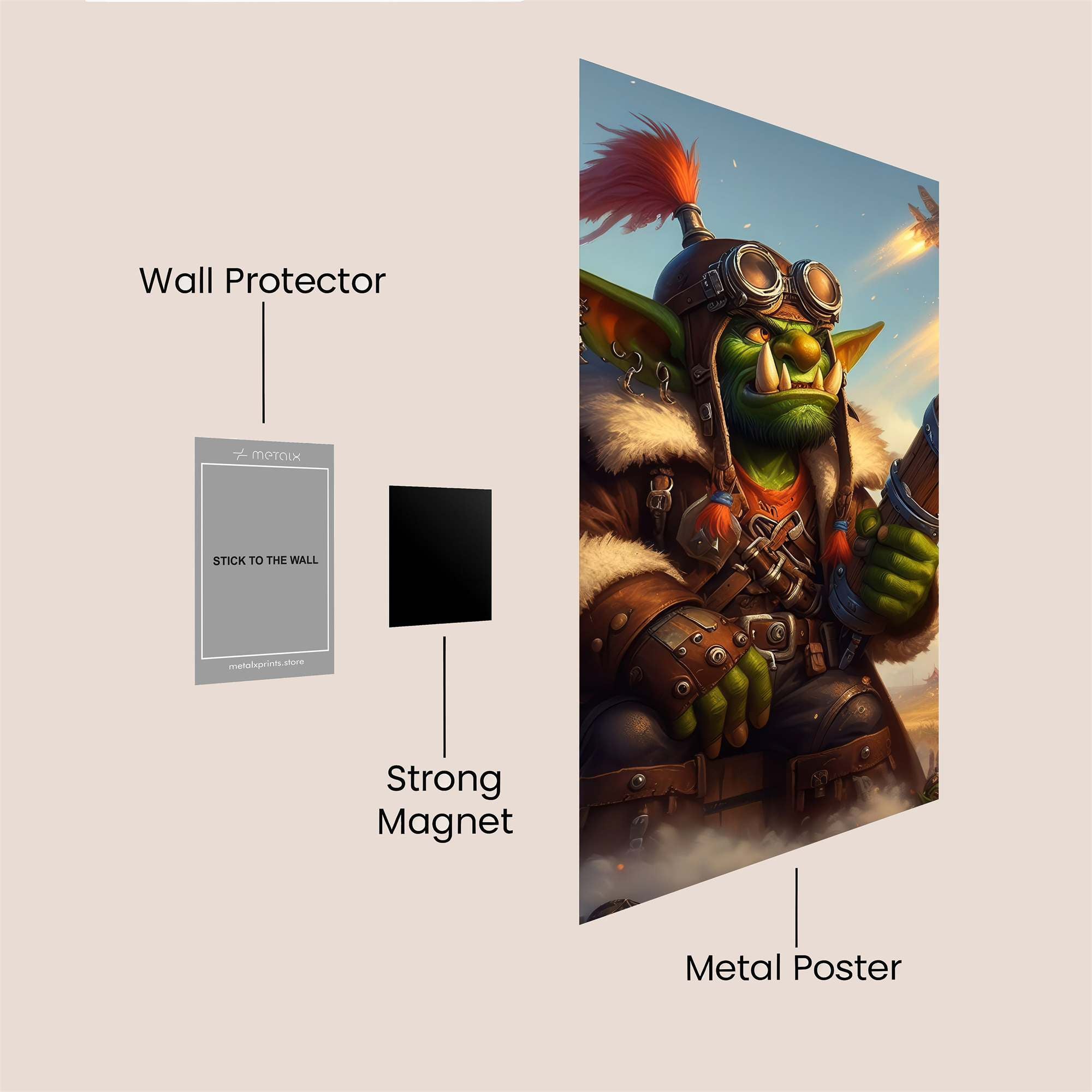 Goblin Maverick Safe Wall Magnetic / M