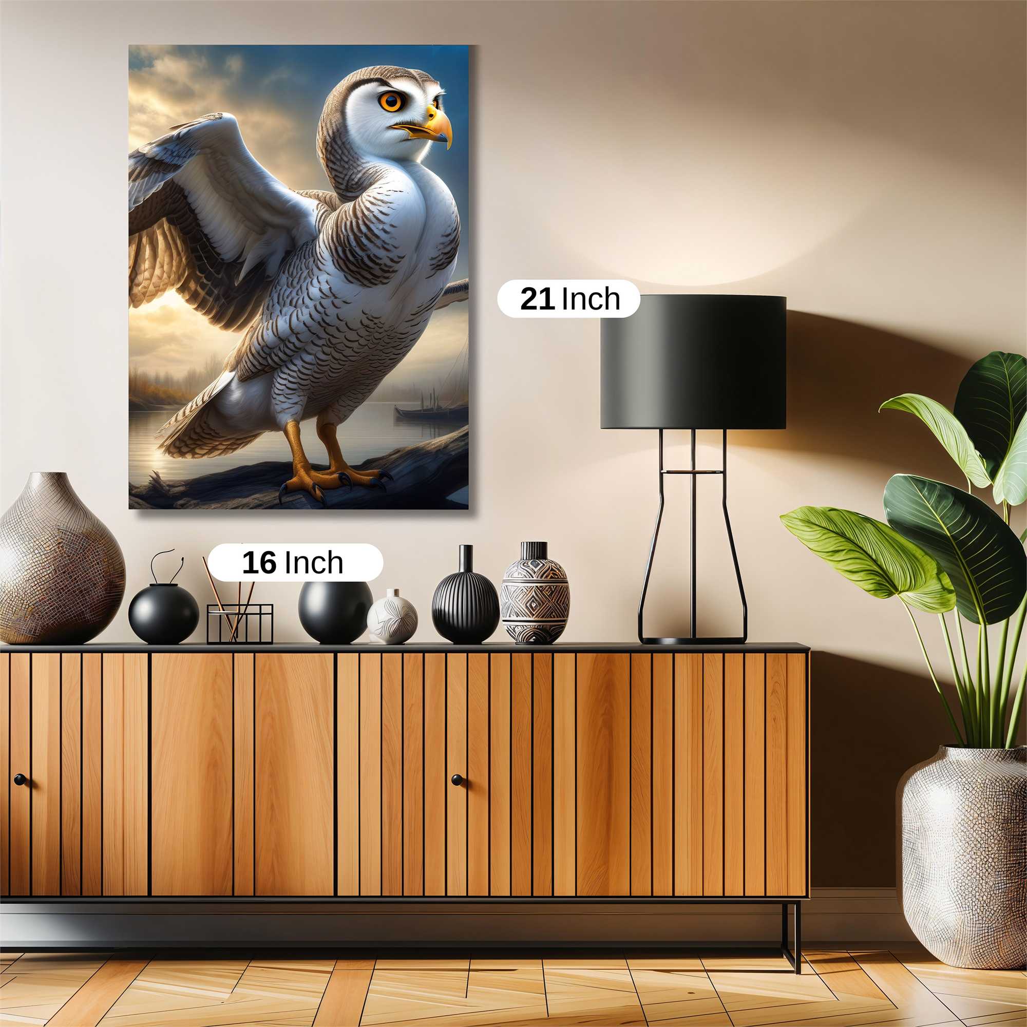 Owl Majesty Safe Wall Magnetic / M