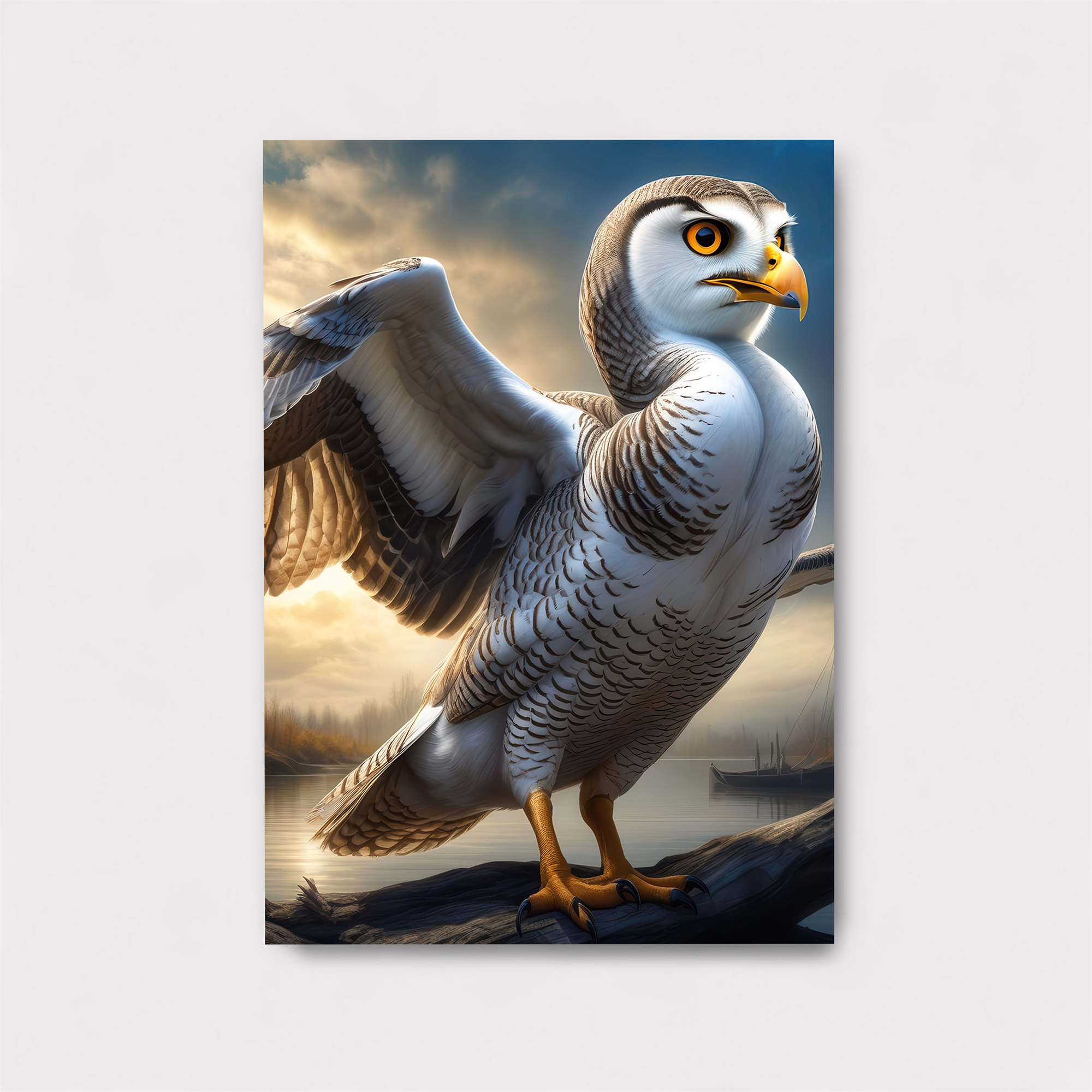 Owl Majesty Safe Wall Magnetic / M