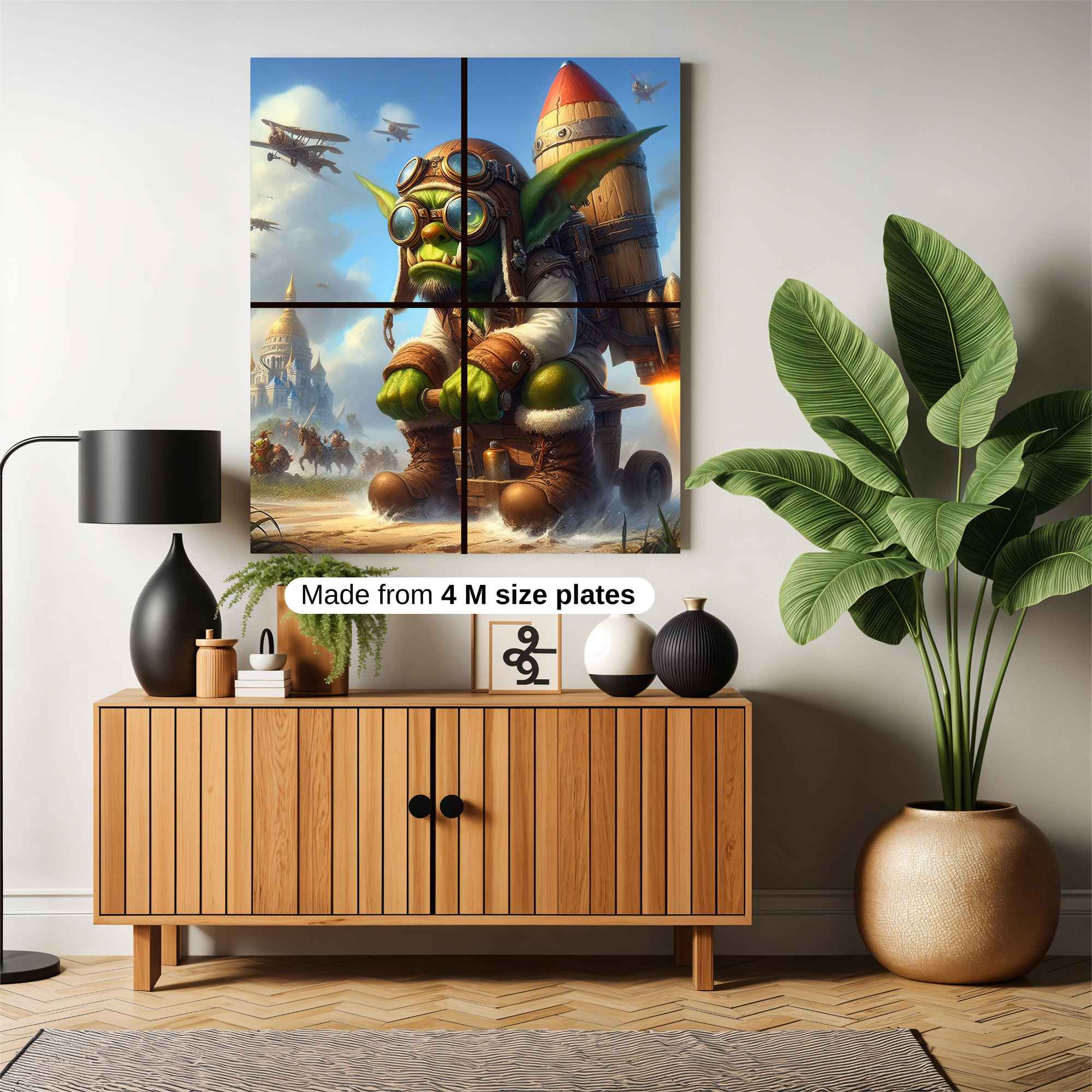 Goblin Adventurer Safe Wall Magnetic / M