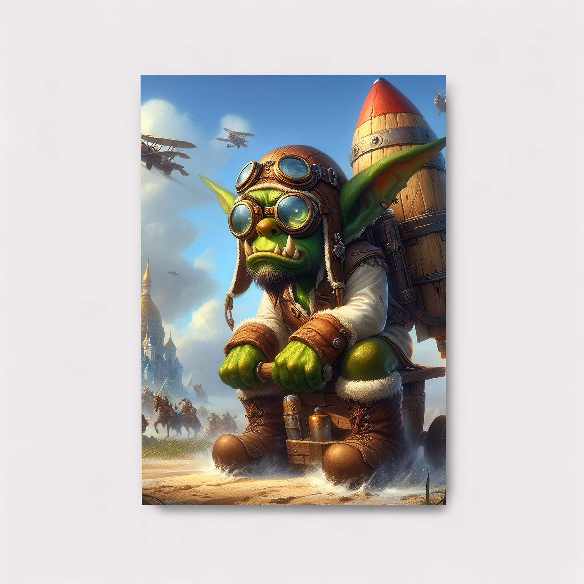 Goblin Adventurer Safe Wall Magnetic / M