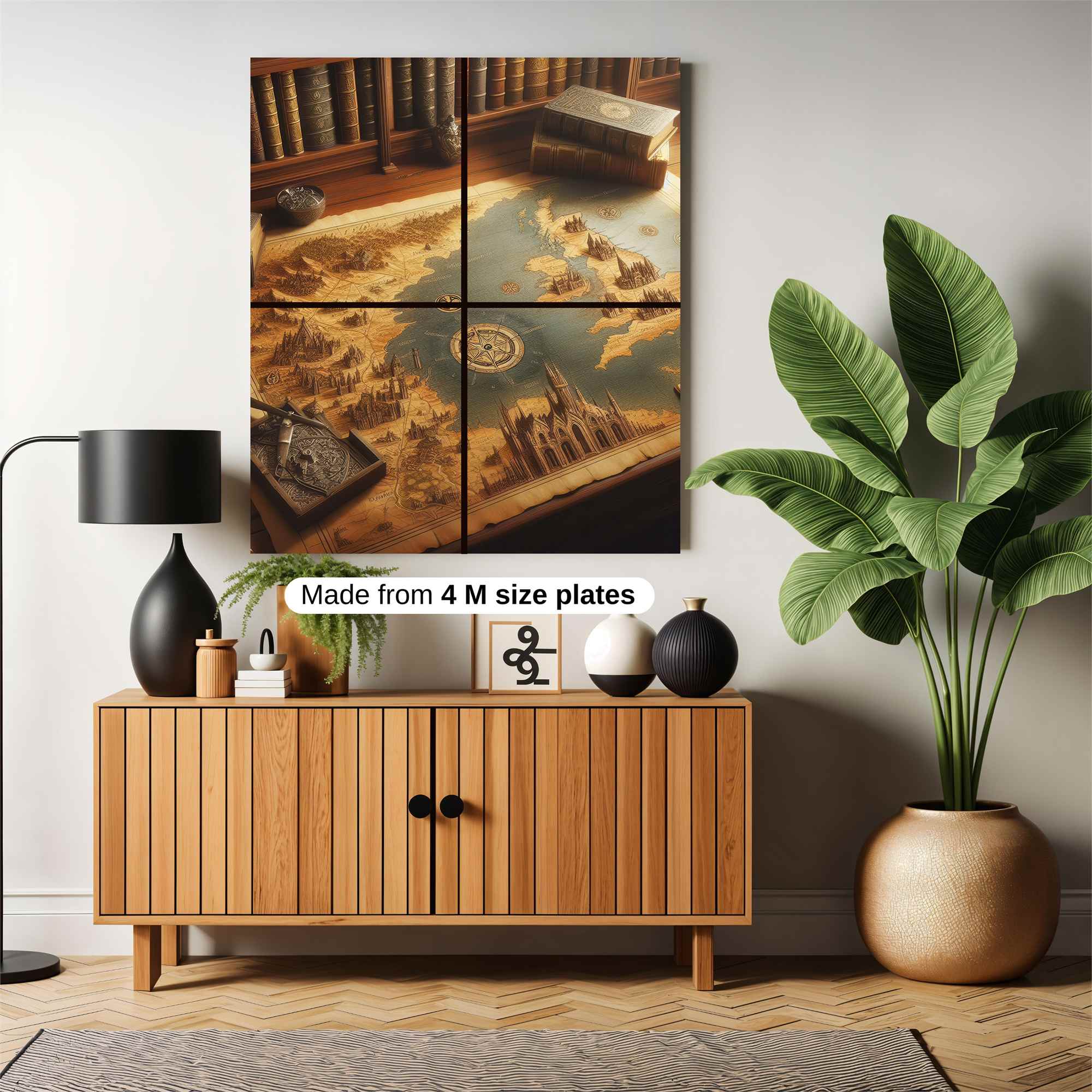 Map Enigma Safe Wall Magnetic / M