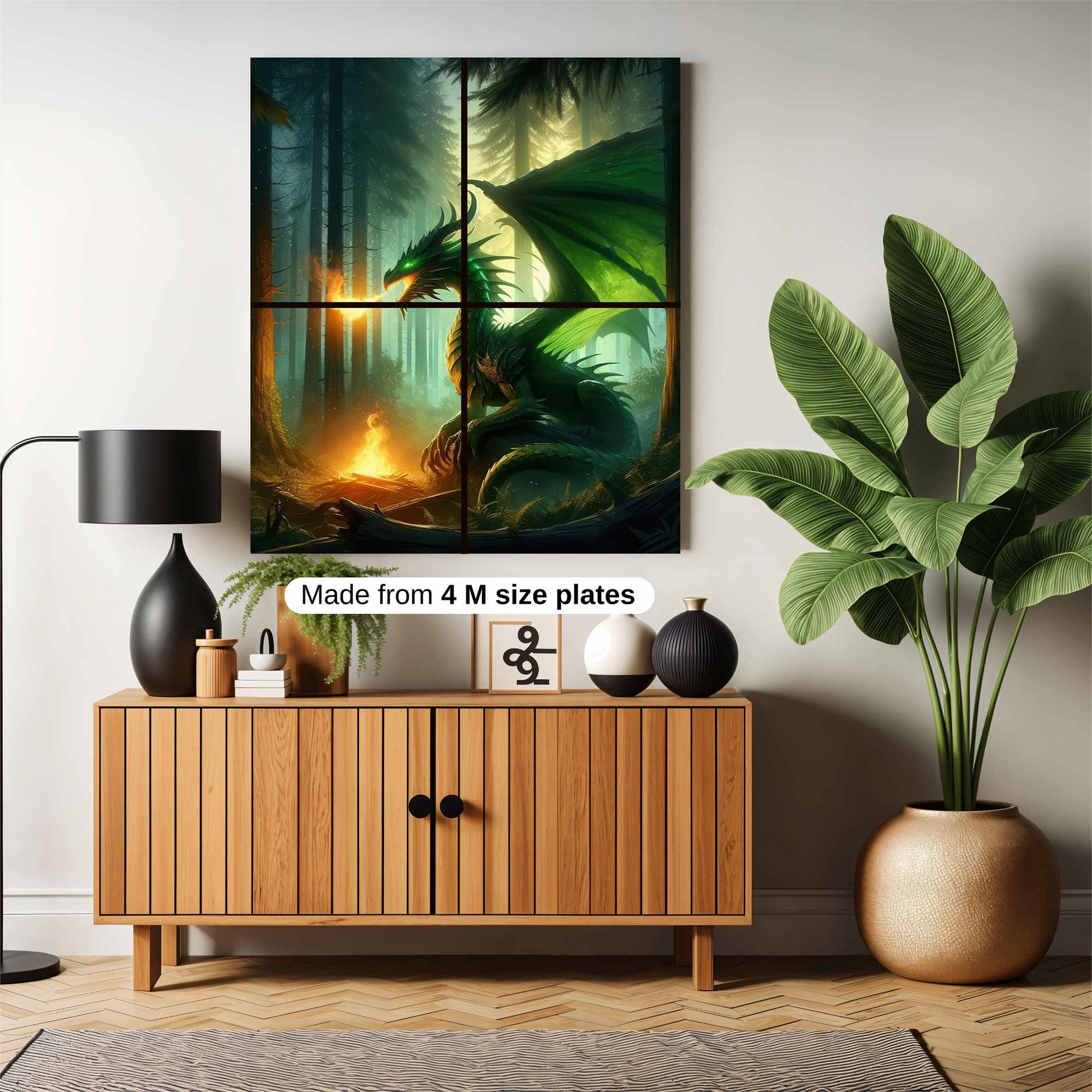 Dragon Serenity Safe Wall Magnetic / M