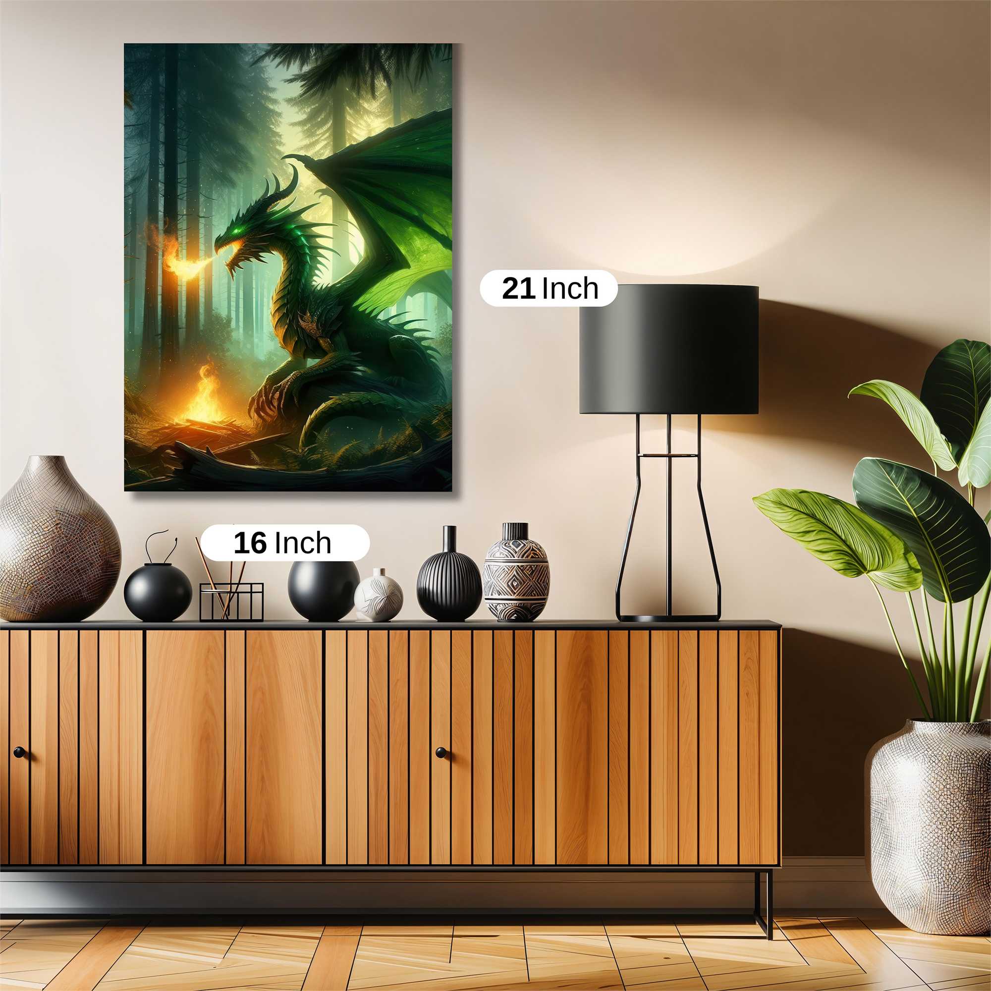 Dragon Serenity Safe Wall Magnetic / M