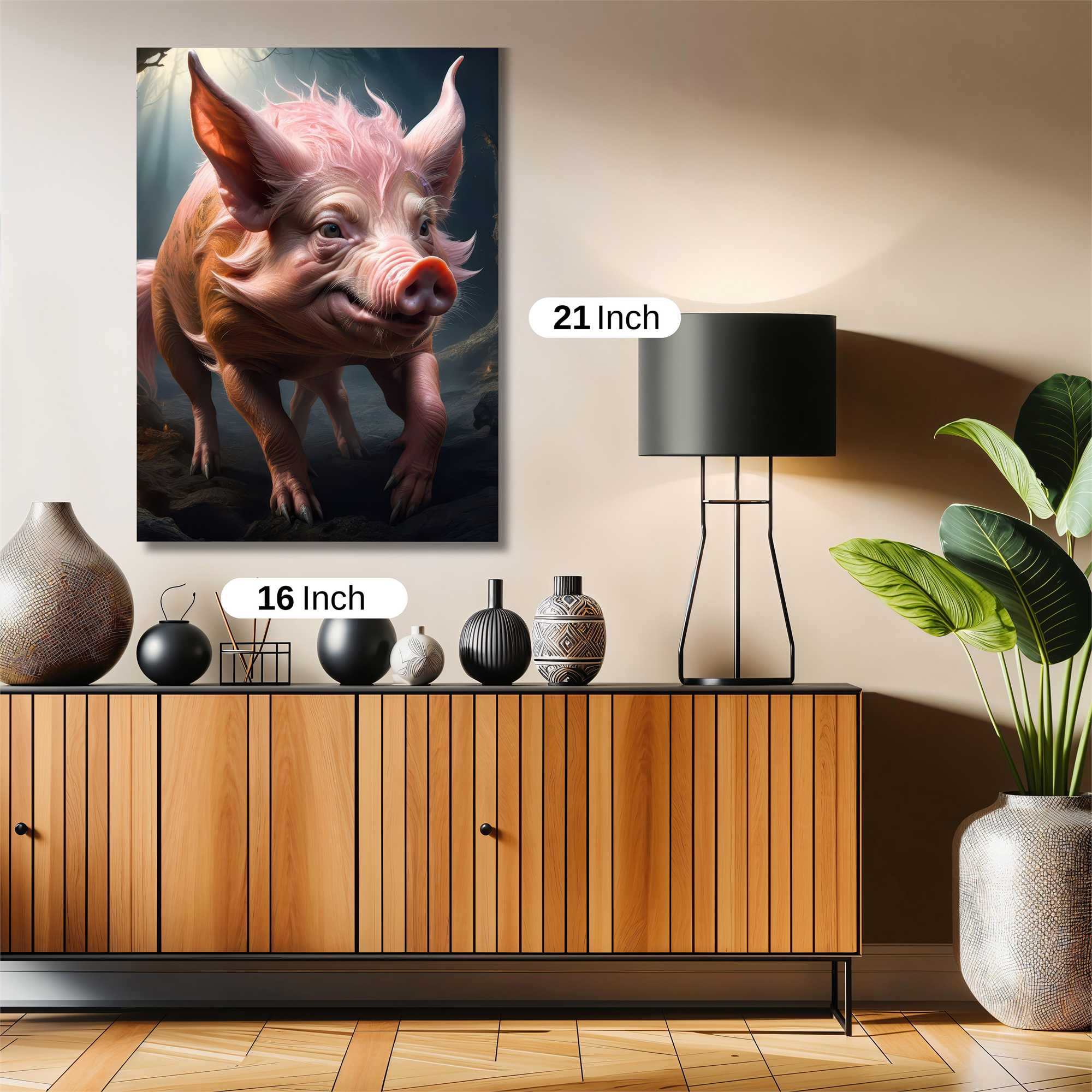 Pig Mystic Safe Wall Magnetic / M