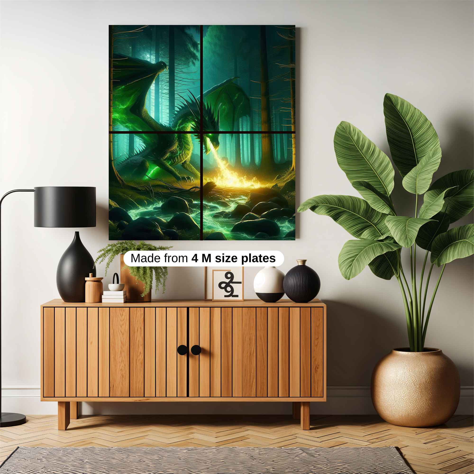 Dragon Enigma Safe Wall Magnetic / M