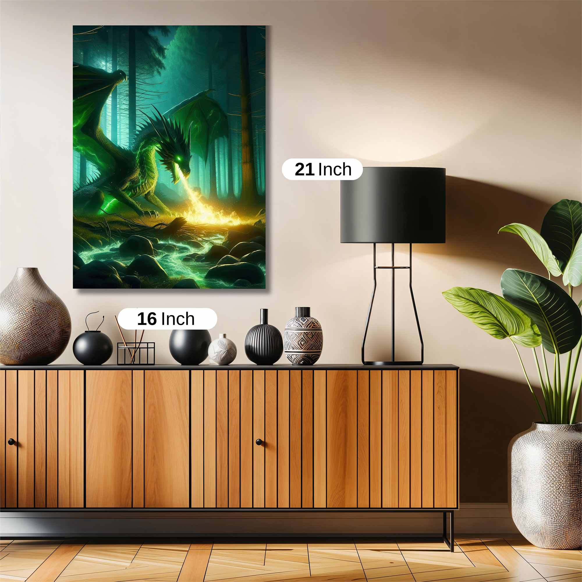 Dragon Enigma Safe Wall Magnetic / M