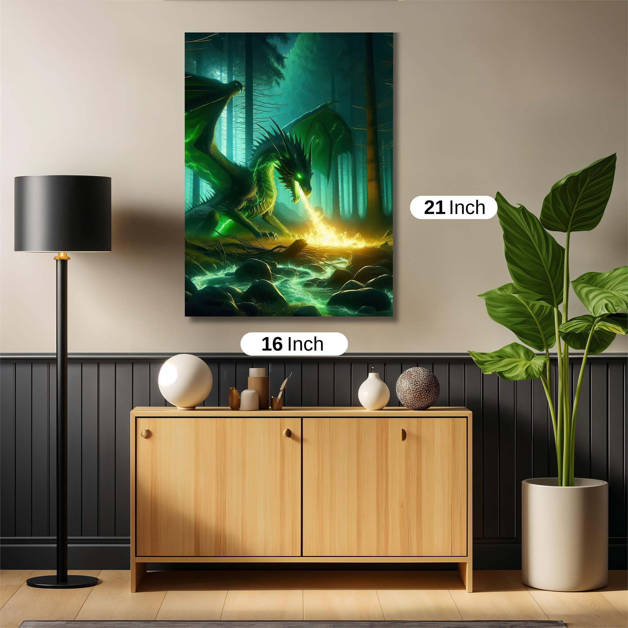 Dragon Enigma Safe Wall Magnetic / M