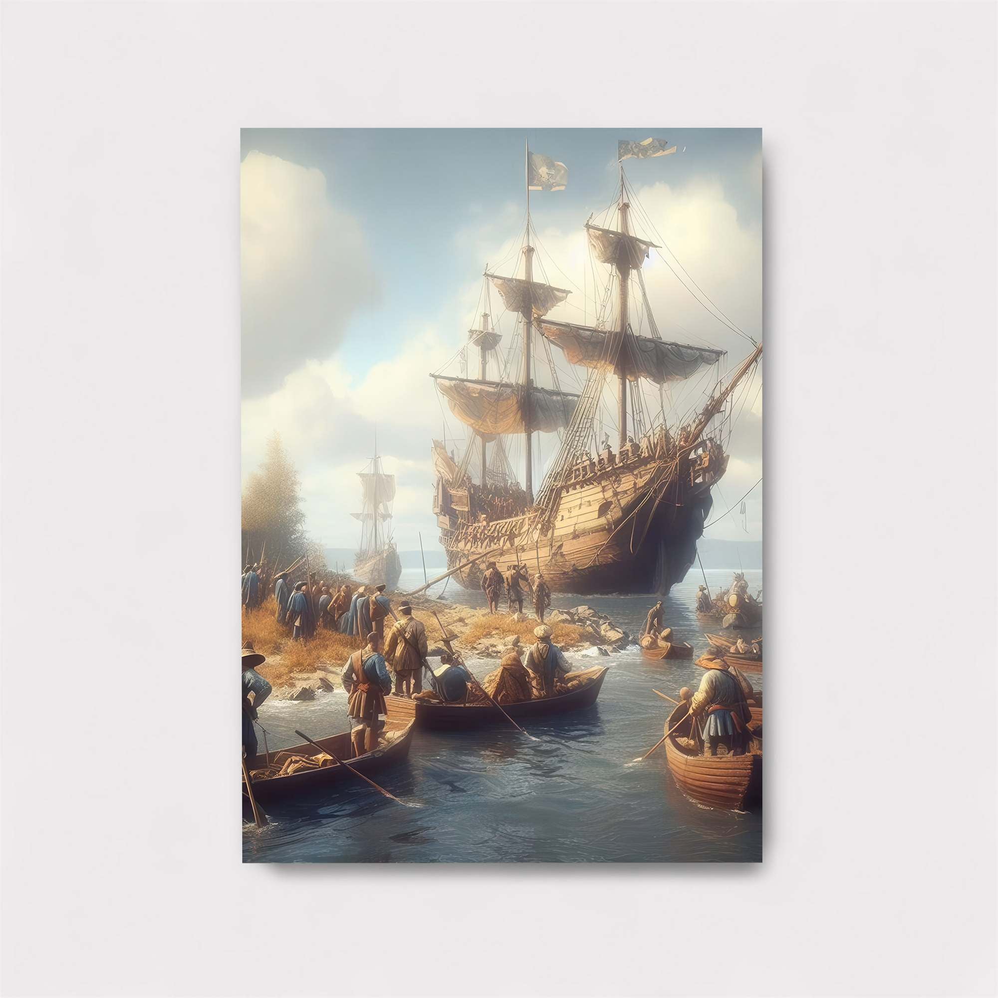 Mayflower Voyage Safe Wall Magnetic / M