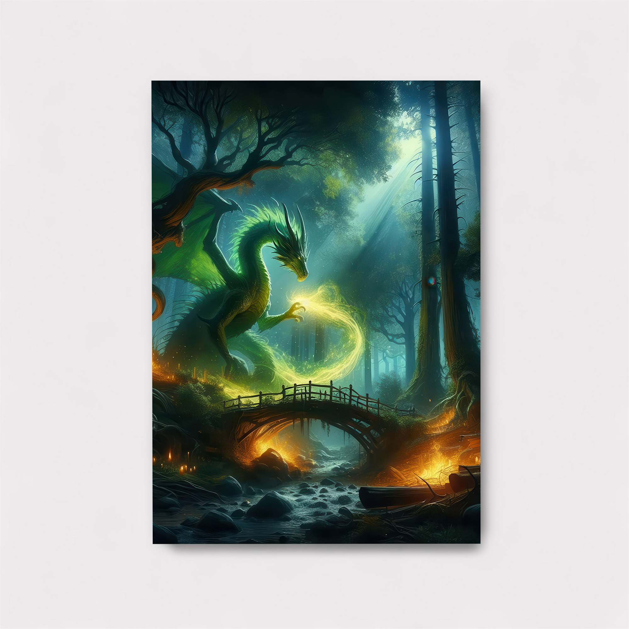 Dragon Enchantment Safe Wall Magnetic / M