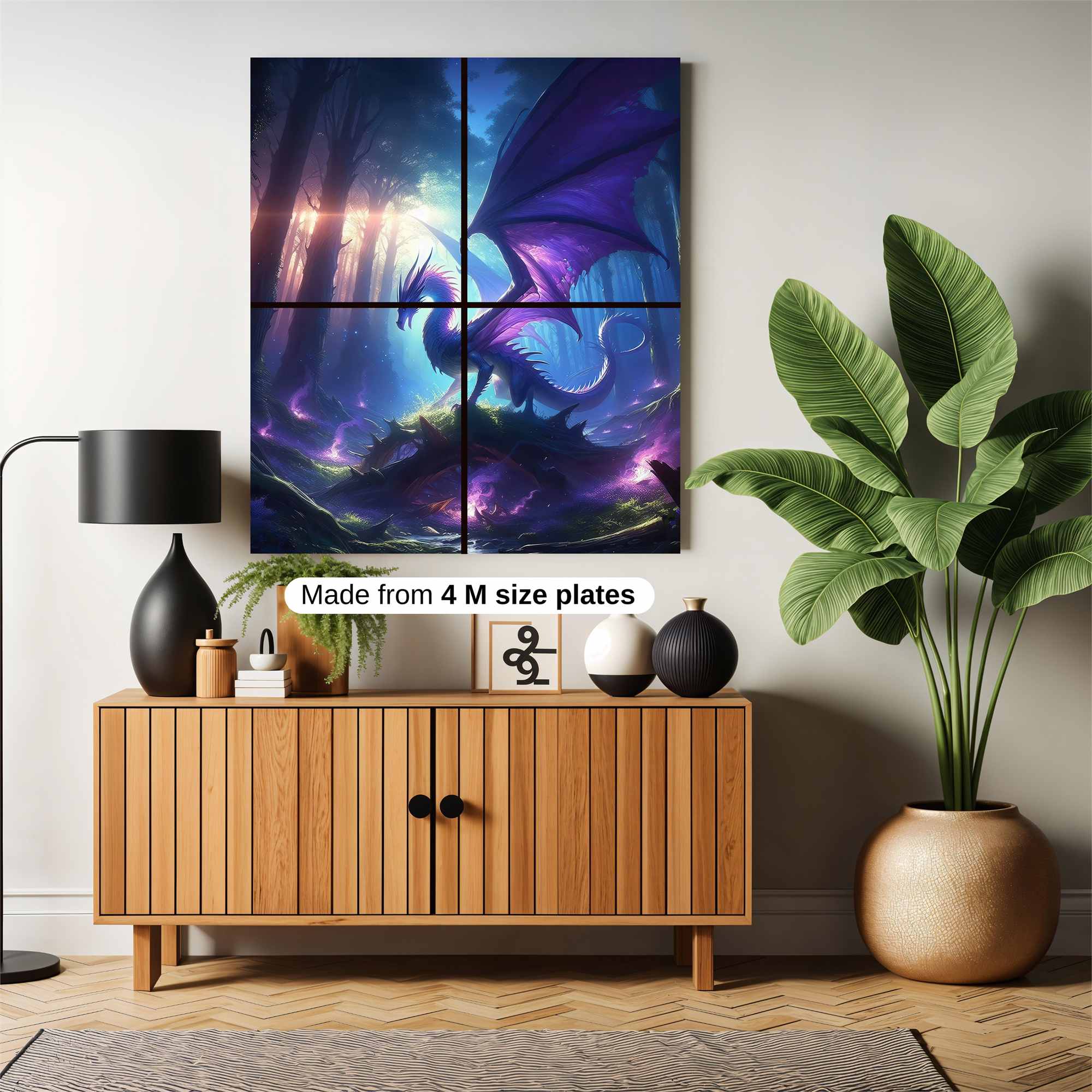 Dragon Radiant Safe Wall Magnetic / M