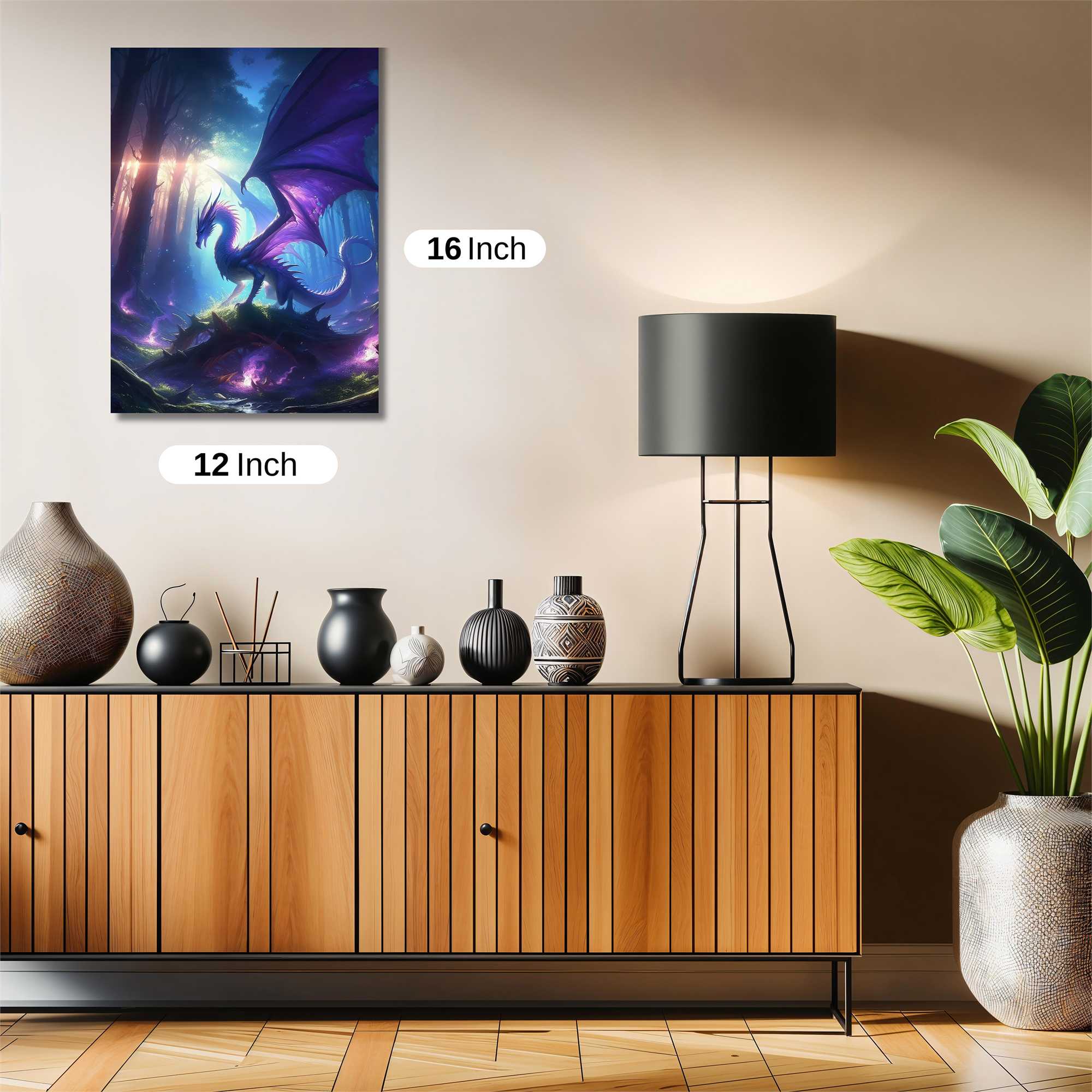 Dragon Radiant Safe Wall Magnetic / M