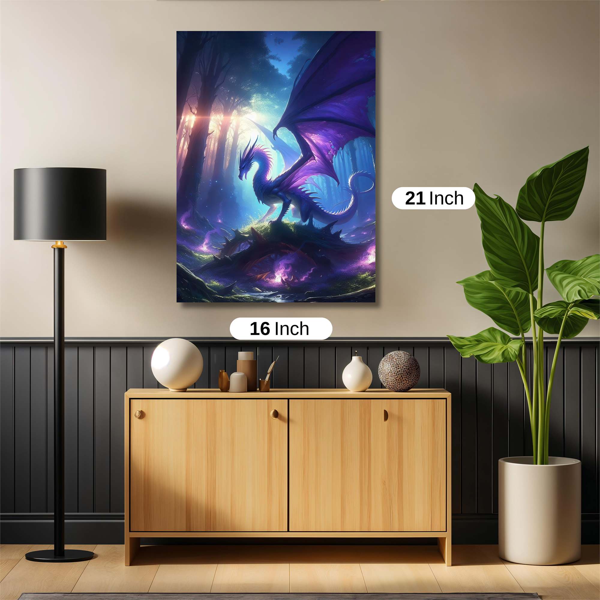 Dragon Radiant Safe Wall Magnetic / M