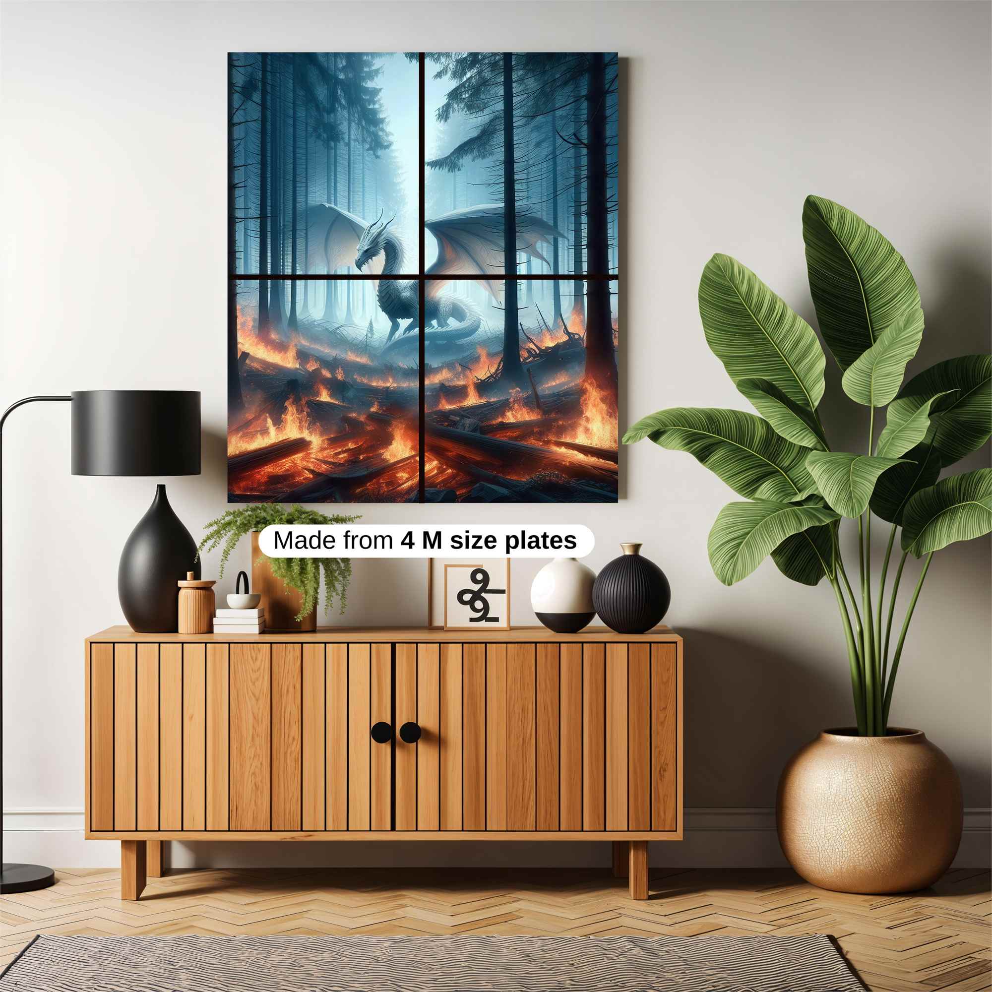 Dragon Serenity Safe Wall Magnetic / M