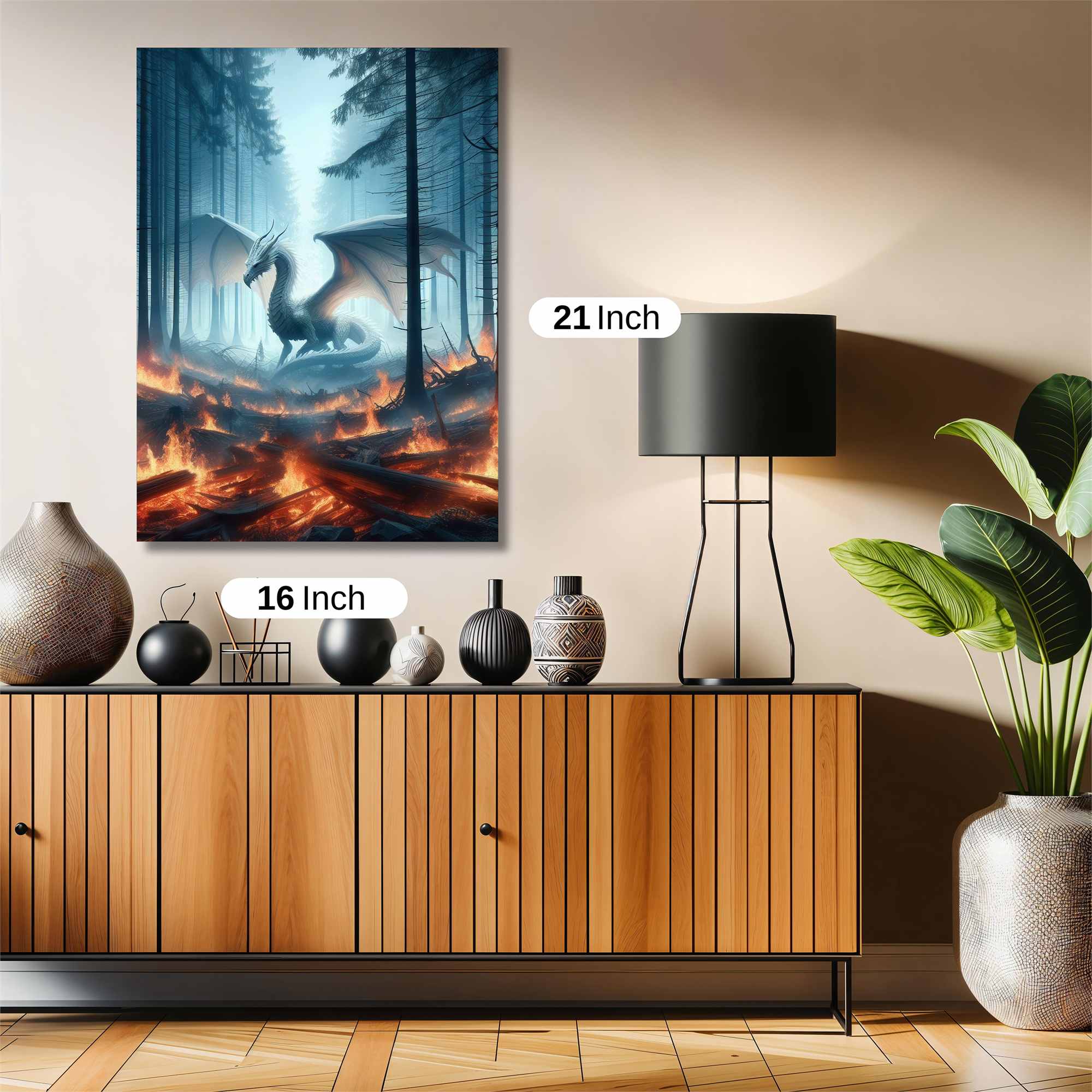 Dragon Serenity Safe Wall Magnetic / M